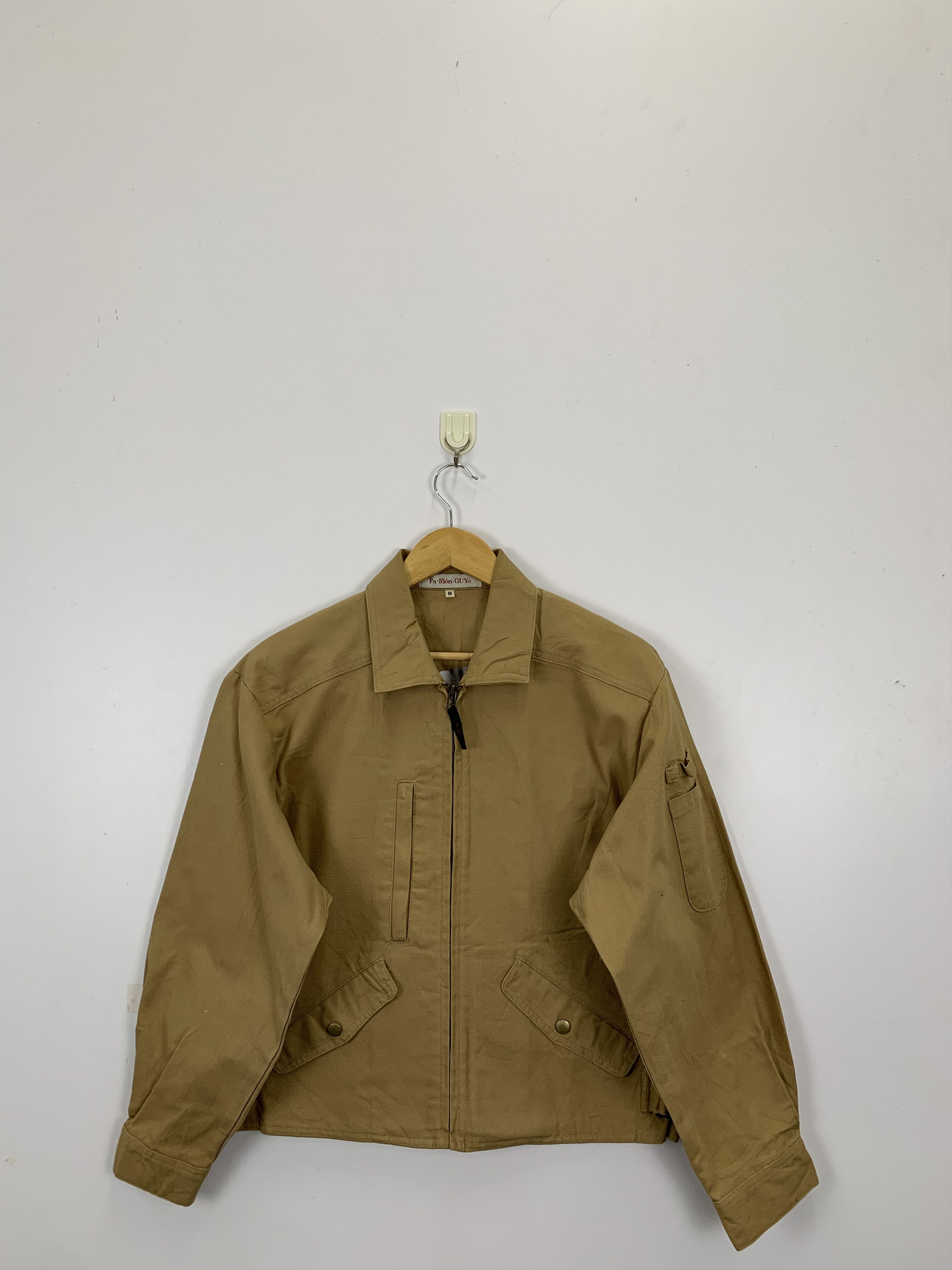 Japanese Brand × Vintage Vintage Japanese Brand Worker Denim Jacket Size US M / EU 48-50 / 2 - 1 Thumbnail