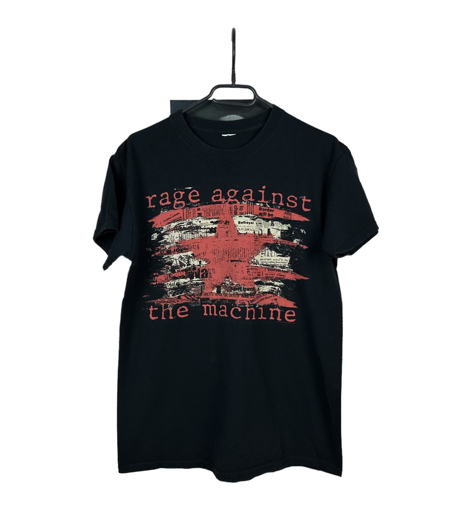 Band Tees × Vintage Vintage Rage Agains The Machine Shirt Band Tee Jersey Size US S / EU 44-46 / 1 - 1 Thumbnail