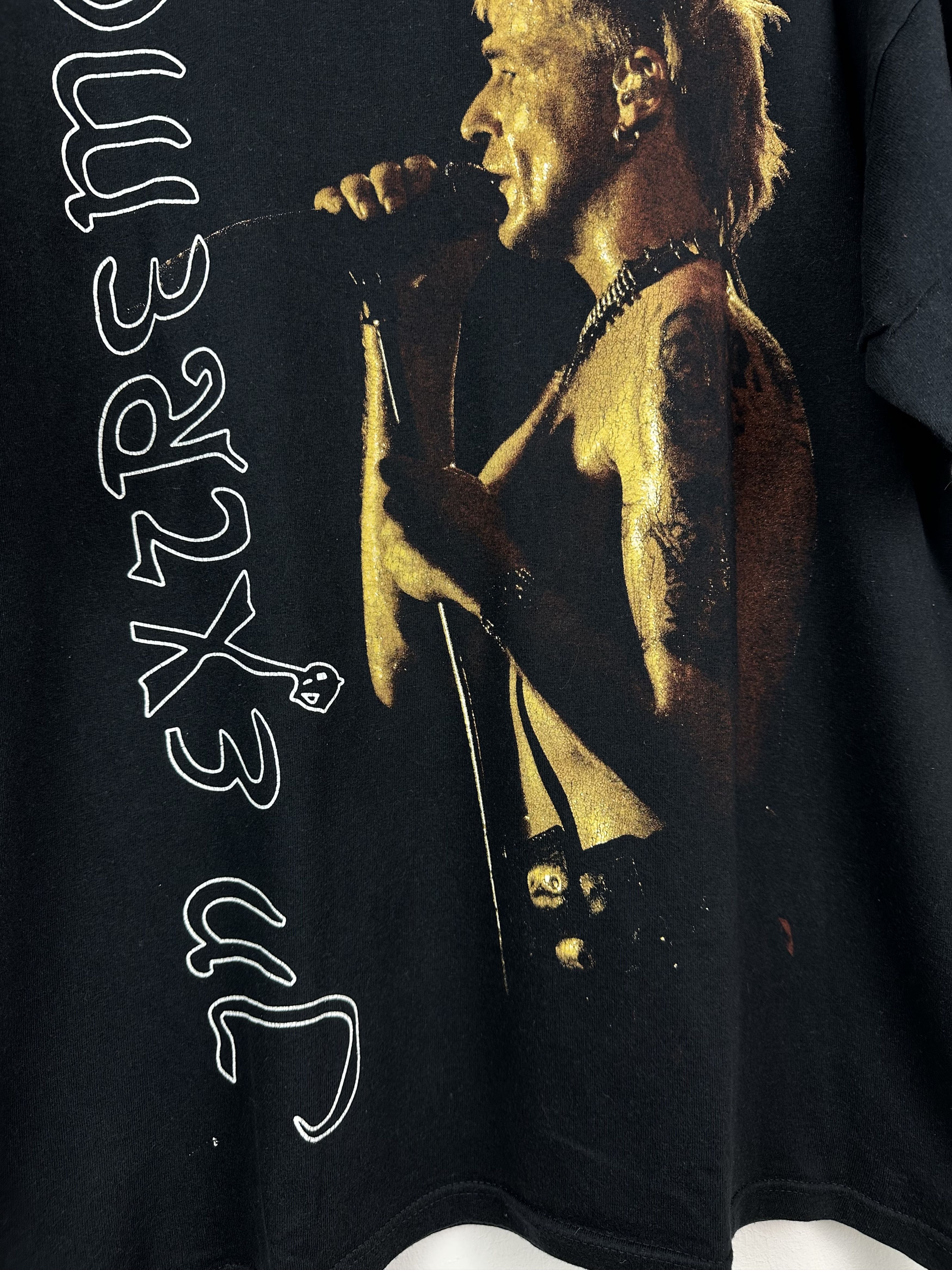 Band Tees × Vintage Vintage 2003 In Extremo Tour Shirt Tee Band Rare Y2K Hype Size US XL / EU 56 / 4 - 4 Thumbnail