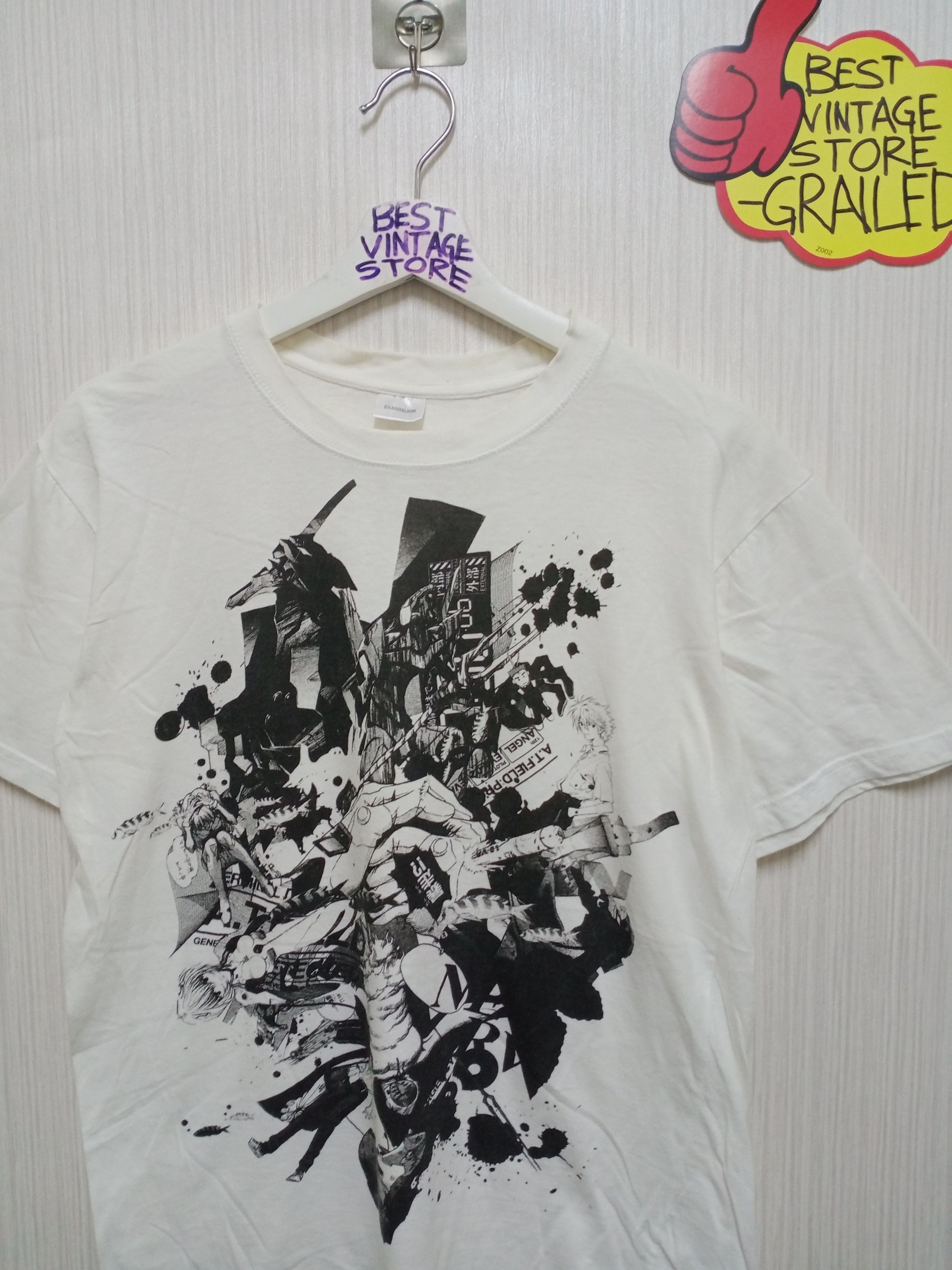 Cartoon Network Vintage Neon Genesis Evangalion Japanese Anime t-shirt Size US M / EU 48-50 / 2 - 2 Thumbnail
