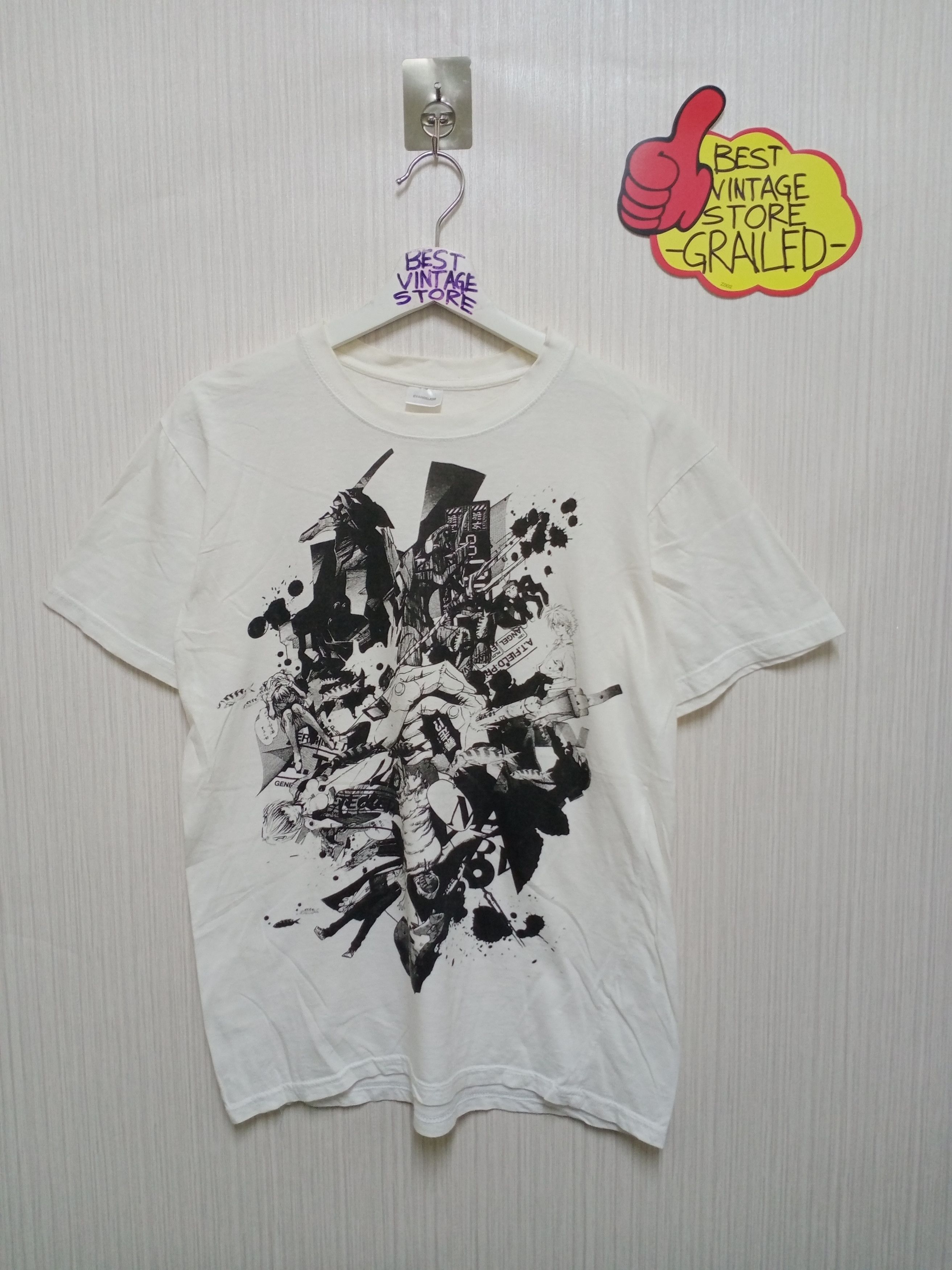Cartoon Network Vintage Neon Genesis Evangalion Japanese Anime t-shirt Size US M / EU 48-50 / 2 - 1 Thumbnail
