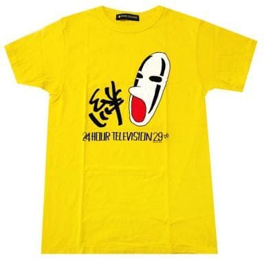 Pre-owned Art Spirited Away 24 Hour Television Tee No Face Studio Ghibli In Yellow