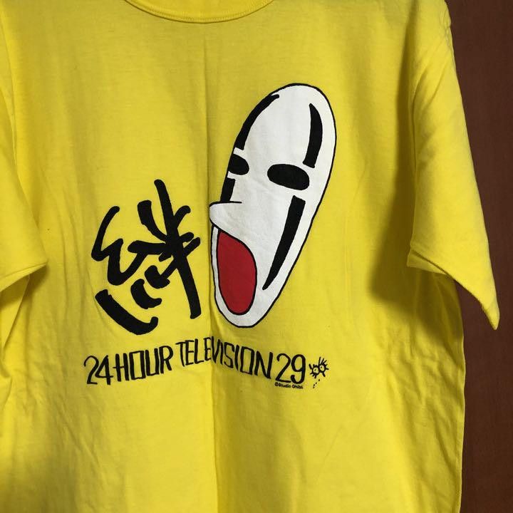 Cartoon Network Anime Tee Japan Spirited Away 24 Hour Television No Face Size US L / EU 52-54 / 3 - 3 Thumbnail