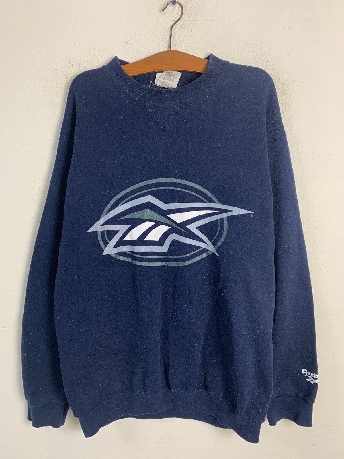 Reebok Vintage Reebok Big Logo Sweatshirt Size US L / EU 52-54 / 3 - 1 Thumbnail
