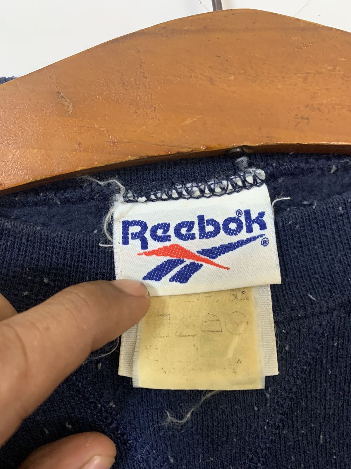 Reebok Vintage Reebok Big Logo Sweatshirt Size US L / EU 52-54 / 3 - 5 Thumbnail