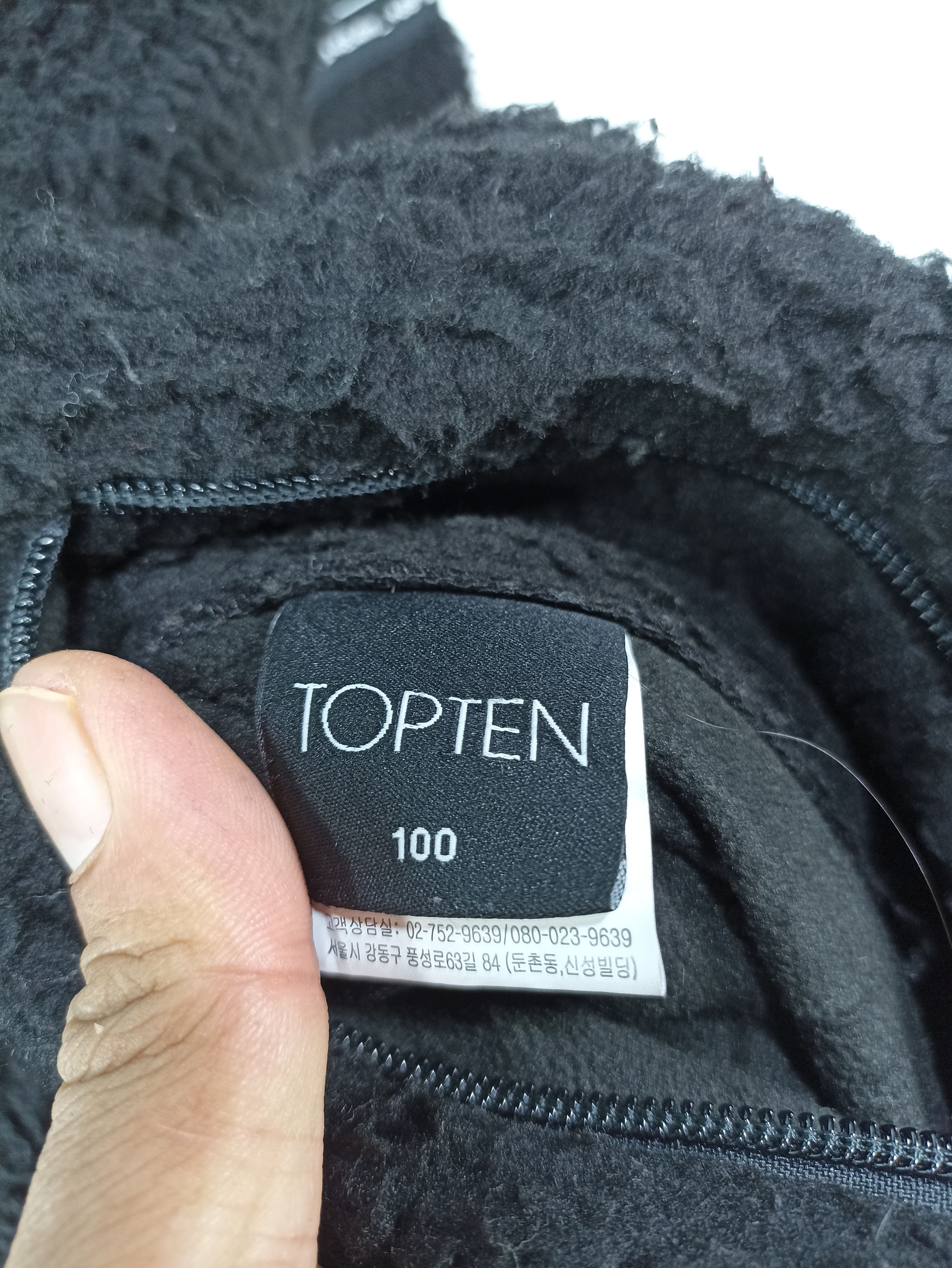 Japanese Brand REVERSIBLE Top ten 60-F45T3R Fleece Shepa Size US M / EU 48-50 / 2 - 12 Thumbnail