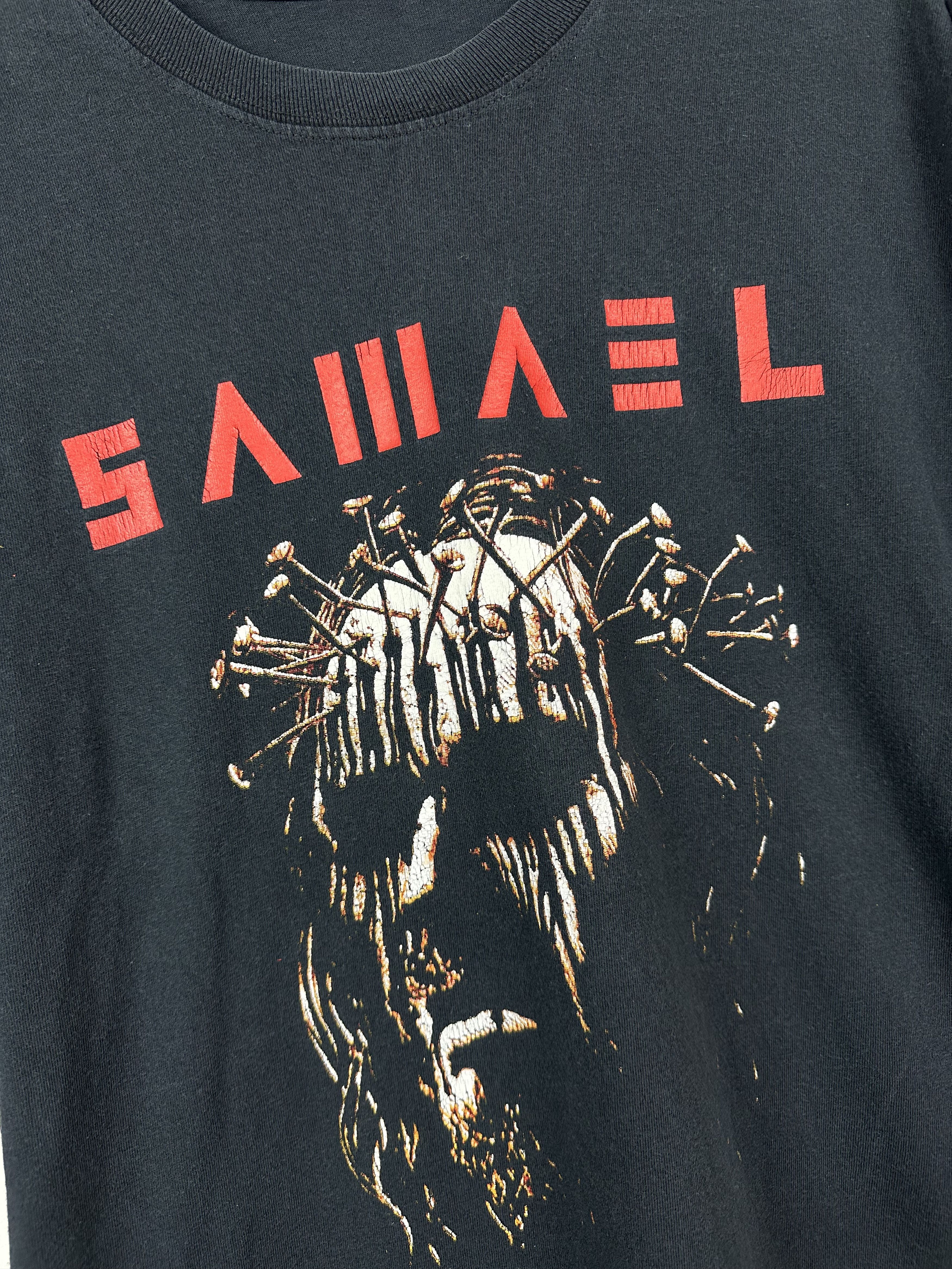 Band Tees × Vintage Samael Band Rare Shirt Tee Y2k Hype Jersey Size US L / EU 52-54 / 3 - 3 Thumbnail