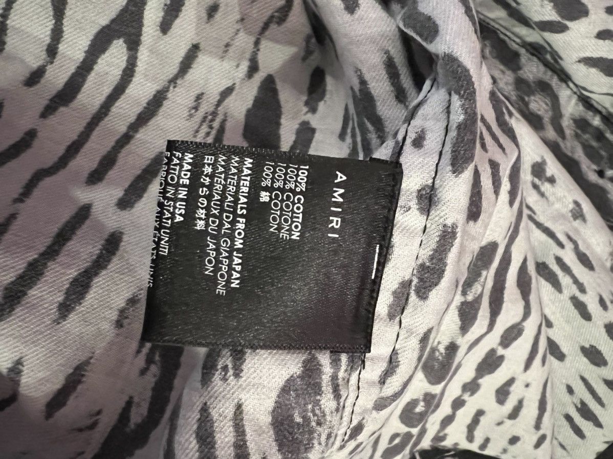 Amiri Distressed tiger shirt Size US L / EU 52-54 / 3 - 4 Thumbnail