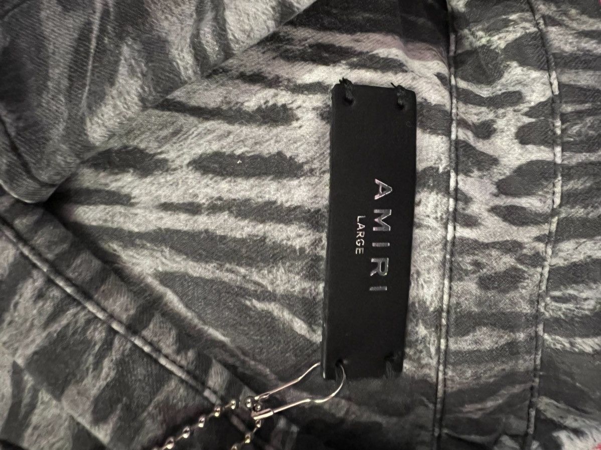 Amiri Distressed tiger shirt Size US L / EU 52-54 / 3 - 6 Thumbnail