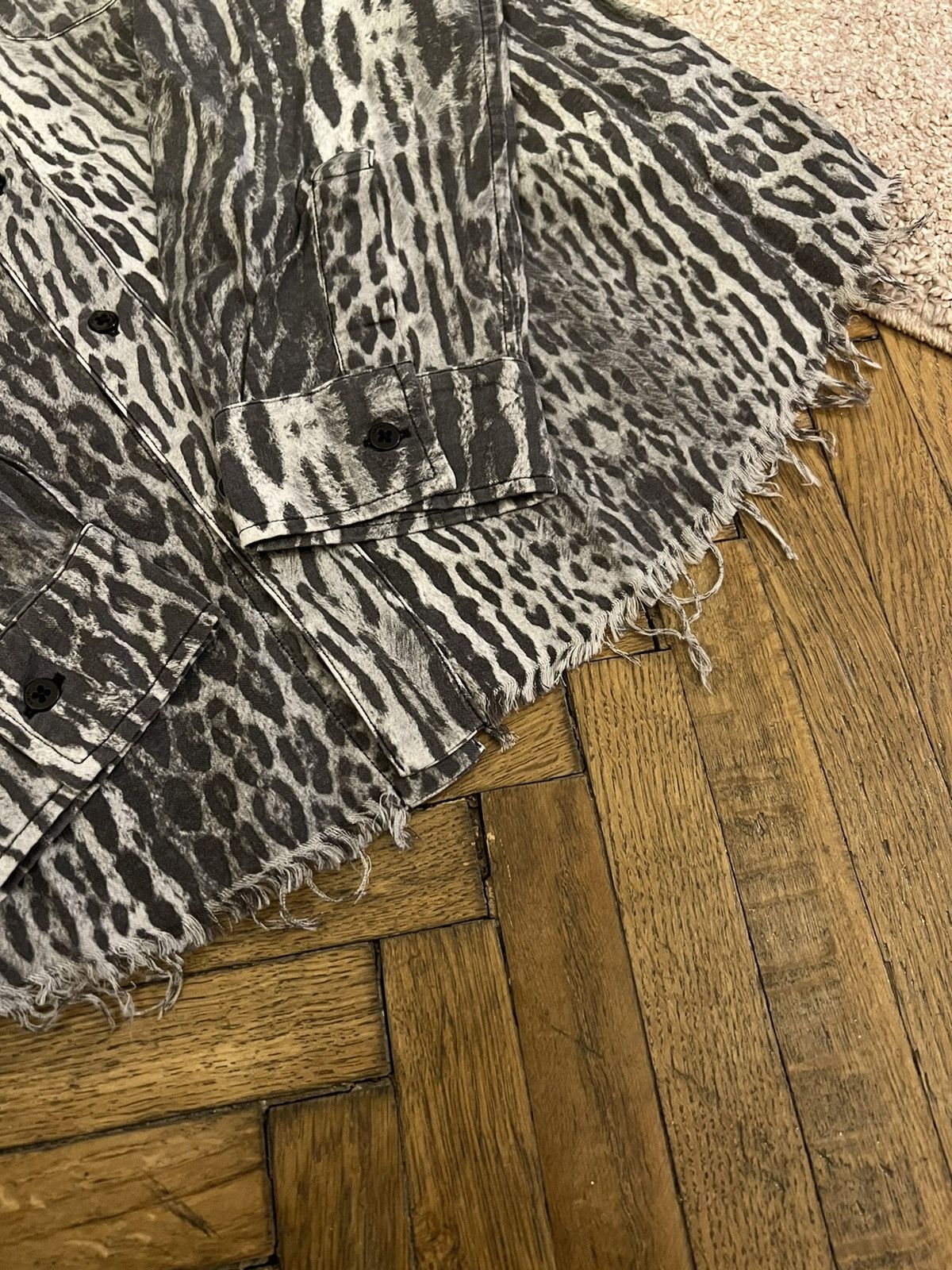 Amiri Distressed tiger shirt Size US L / EU 52-54 / 3 - 3 Thumbnail