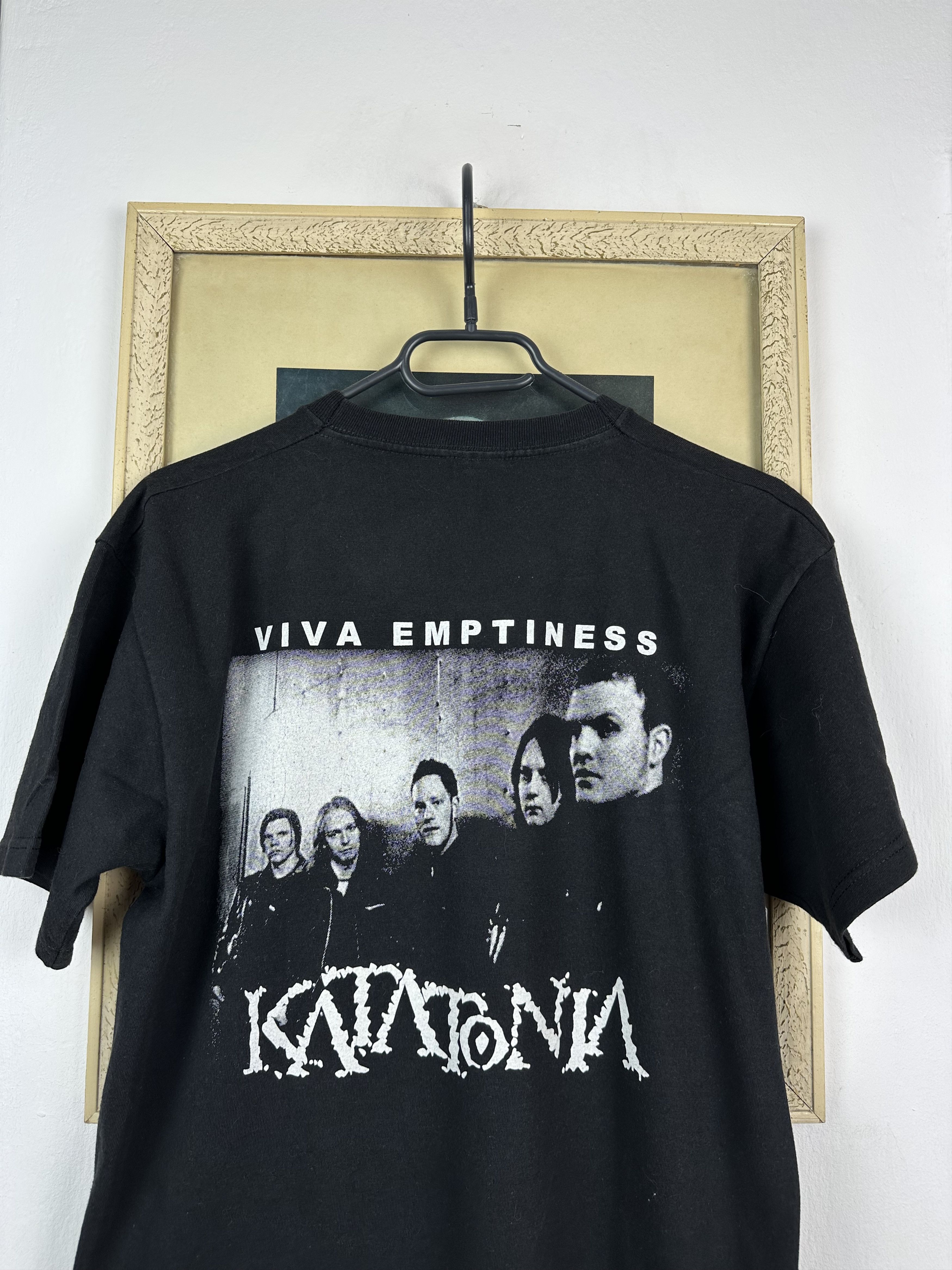Band Tees × Vintage Vintage Katatonia Viva Emptiness Band Shirt Tee Jersey Rare Size US M / EU 48-50 / 2 - 7 Thumbnail