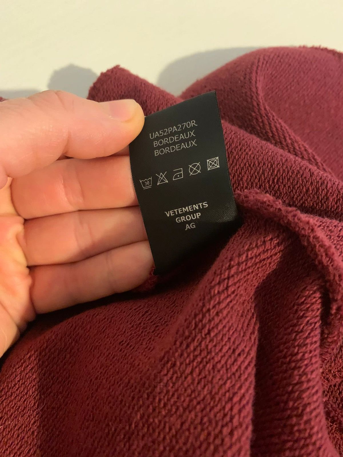 Vetements Vetements Logo Anarchy Sweatpants Size US 34 / EU 50 - 14 Thumbnail
