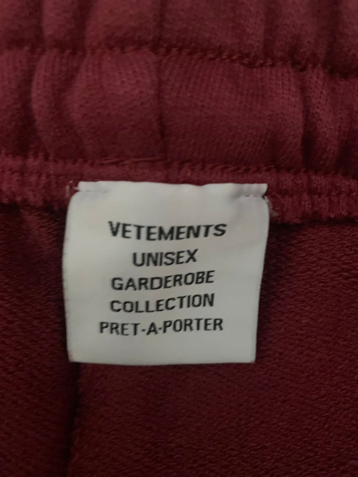 Vetements Vetements Logo Anarchy Sweatpants Size US 34 / EU 50 - 4 Thumbnail