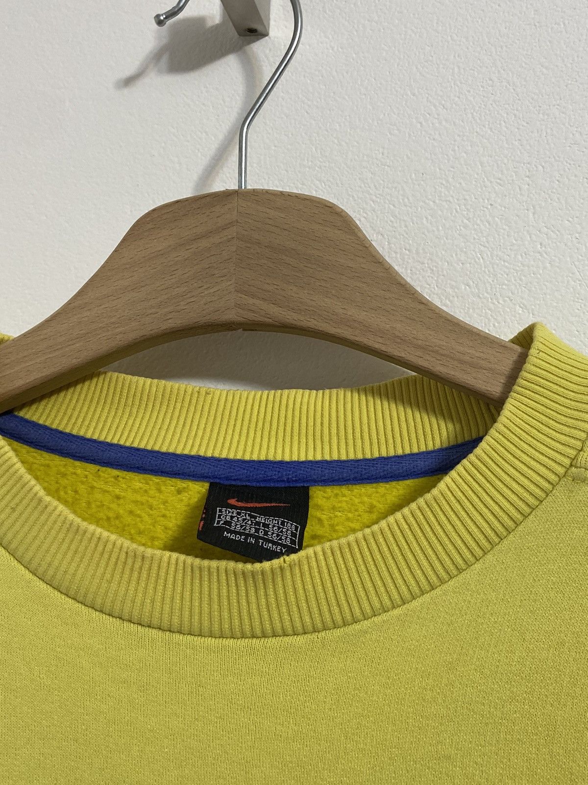 Vintage Nike Vintage Sweatshirt Big Logo 90’S Size US XL / EU 56 / 4 - 3 Thumbnail