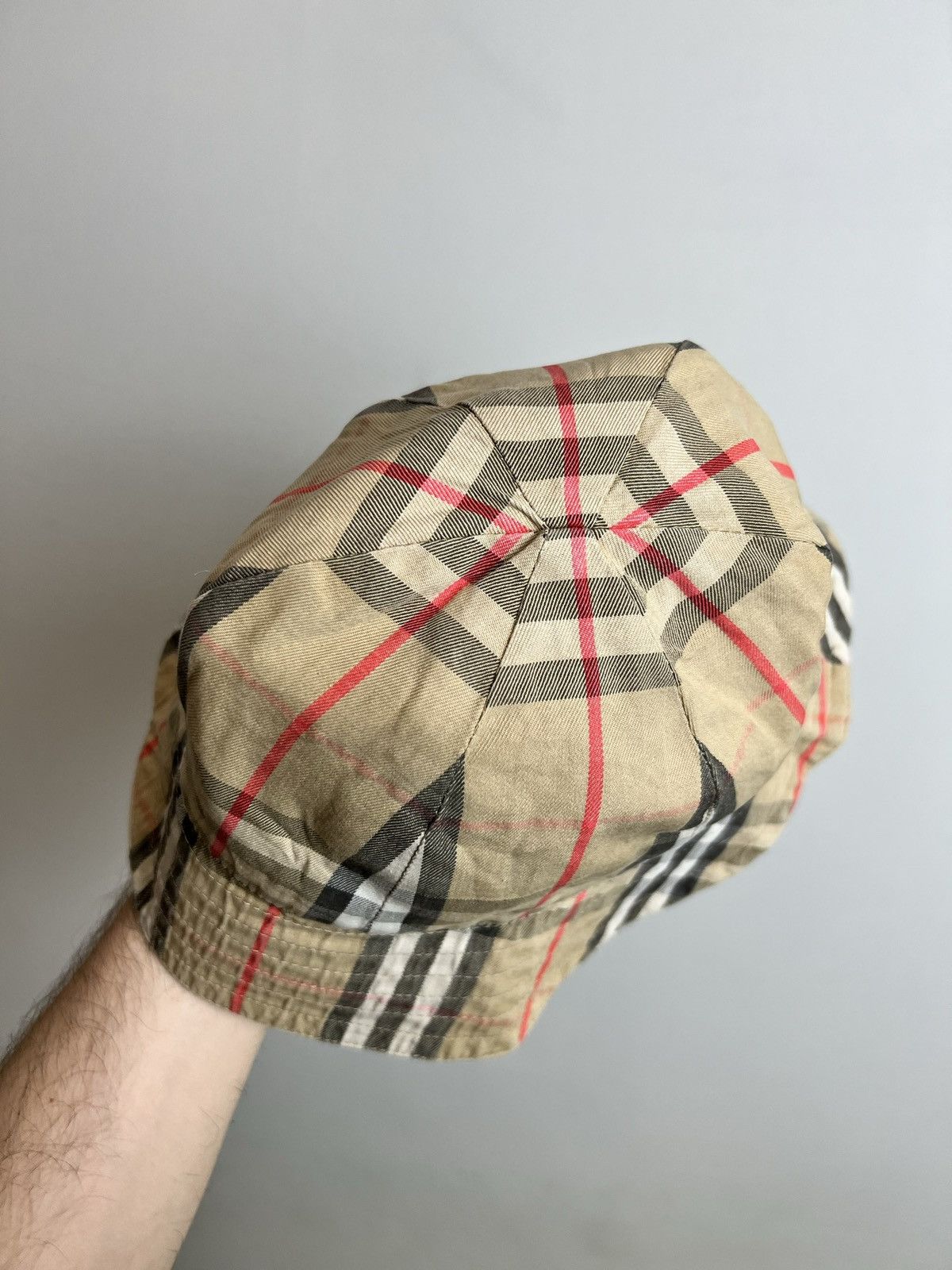 Burberry Authentic Burberry Nova Check Bucket Hat Cal Hype Designer Size ONE SIZE - 3 Thumbnail