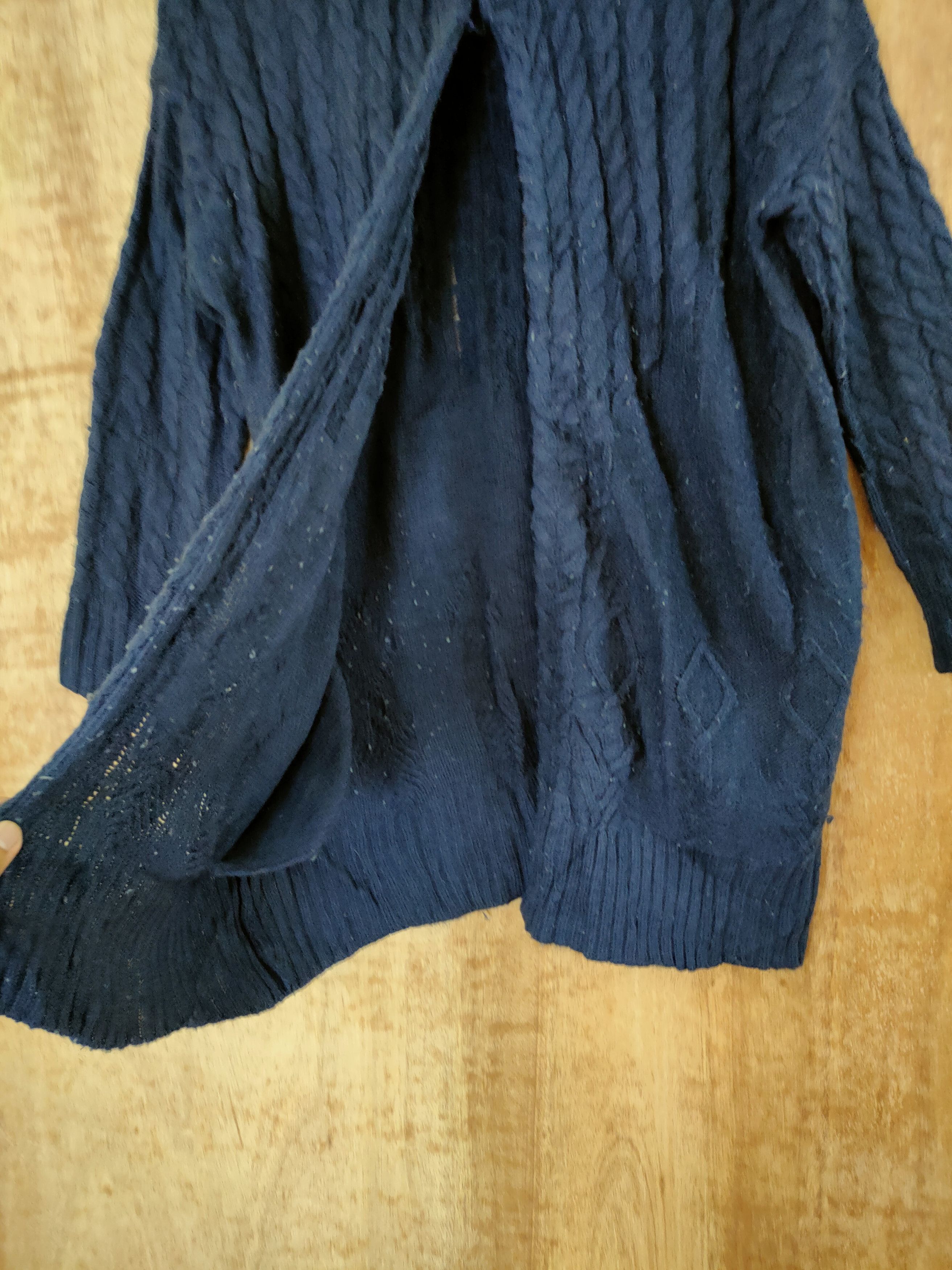 Aran Isles Knitwear × Japanese Brand Cecil Mc Bee japan long cardigan knitwear #46-681 Size US M / EU 48-50 / 2 - 6 Thumbnail
