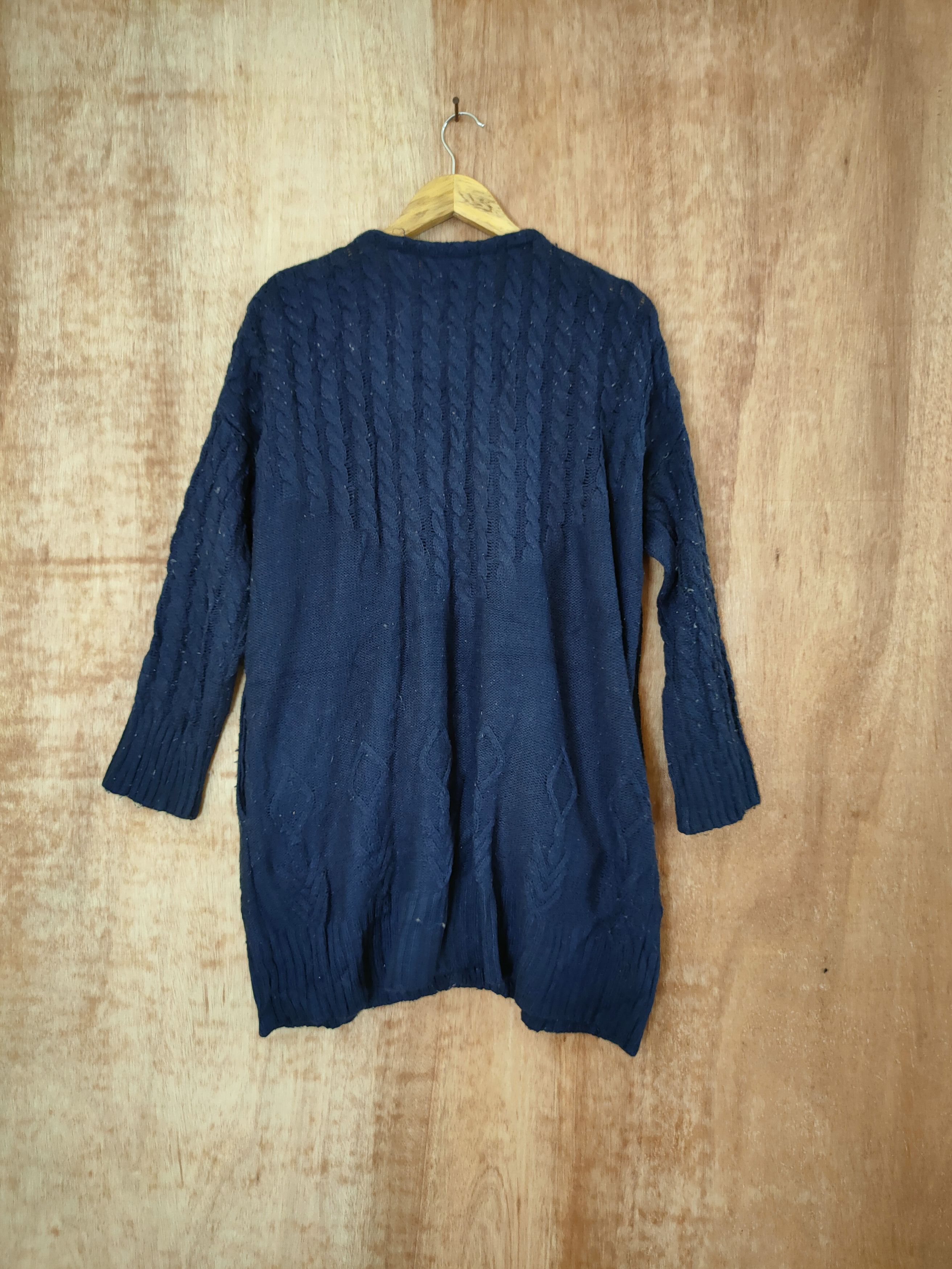 Aran Isles Knitwear × Japanese Brand Cecil Mc Bee japan long cardigan knitwear #46-681 Size US M / EU 48-50 / 2 - 7 Thumbnail