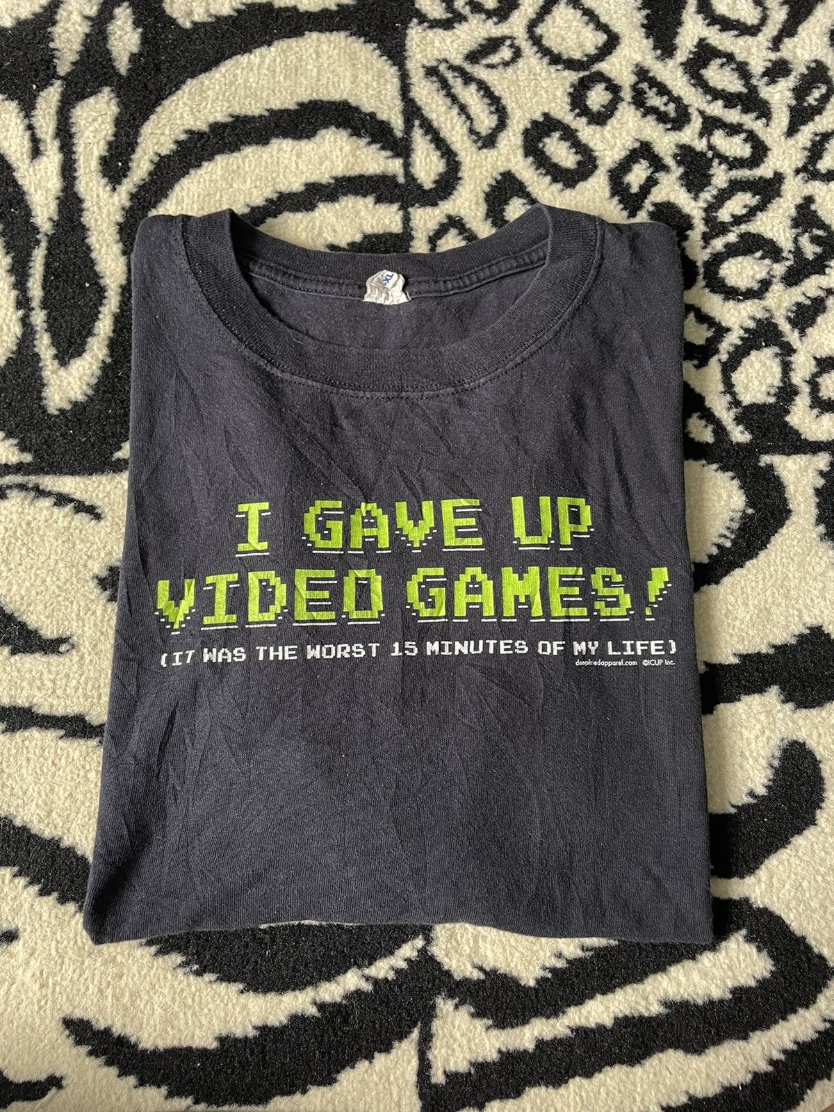 Vintage Vintage Video Game Slogan T-shirt Size US XL / EU 56 / 4 - 1 Thumbnail