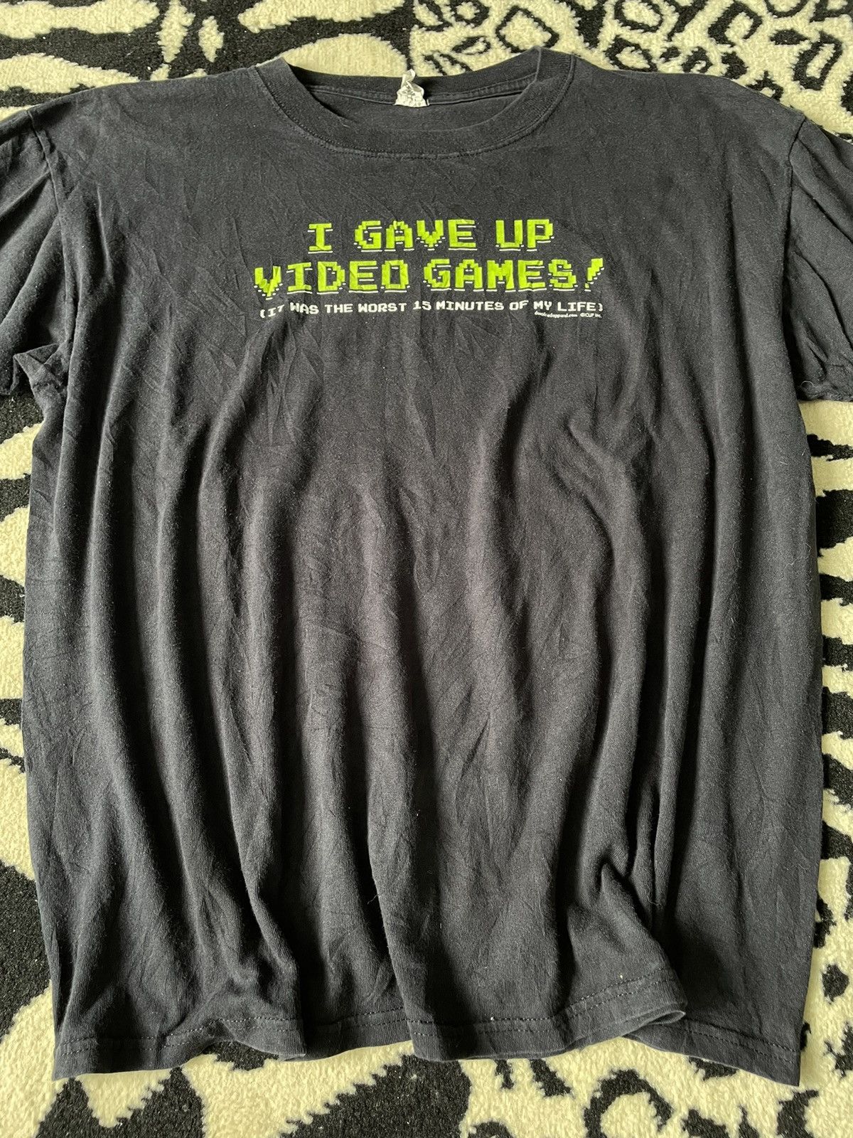 Vintage Vintage Video Game Slogan T-shirt Size US XL / EU 56 / 4 - 2 Thumbnail