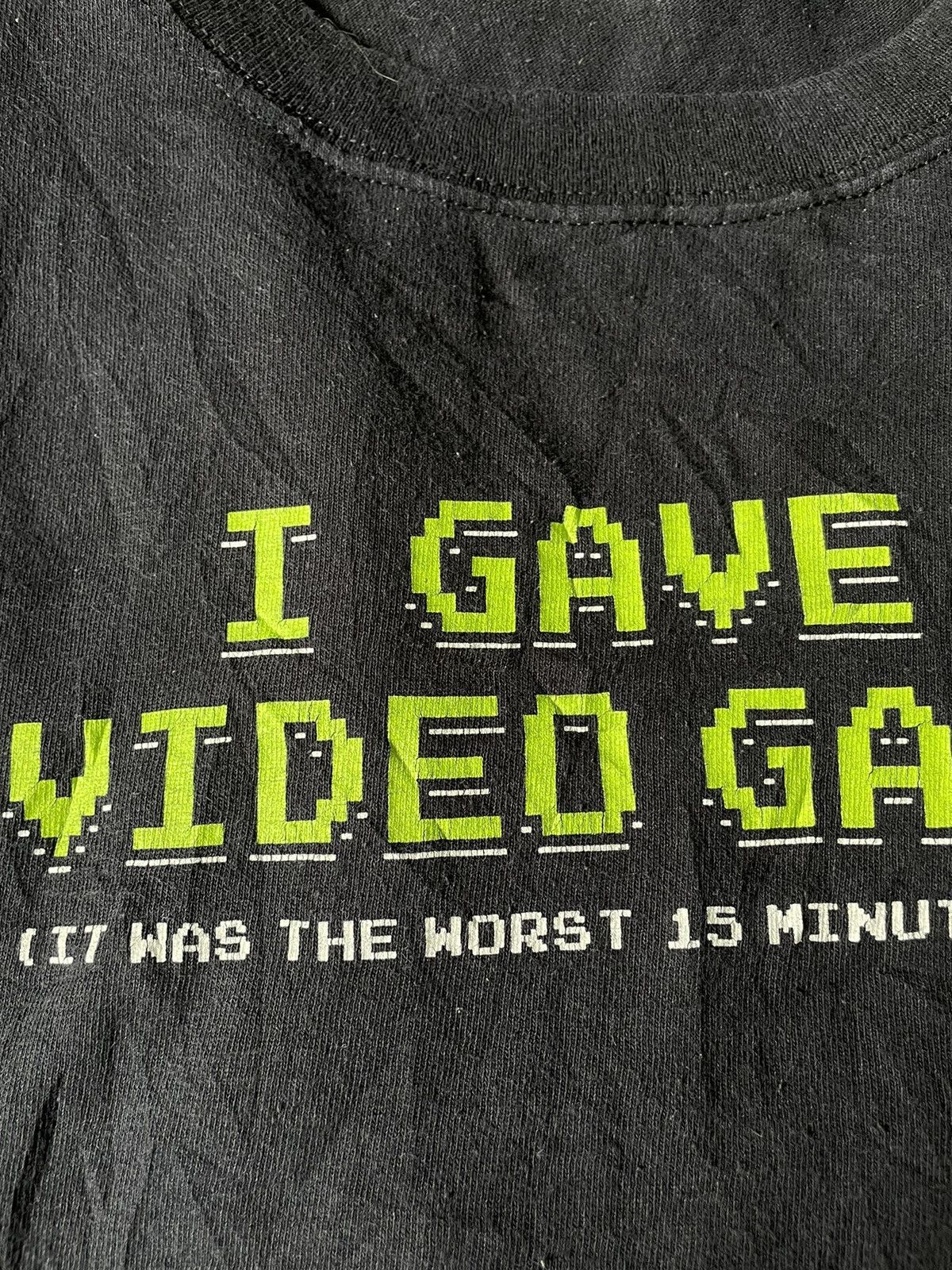 Vintage Vintage Video Game Slogan T-shirt Size US XL / EU 56 / 4 - 3 Thumbnail
