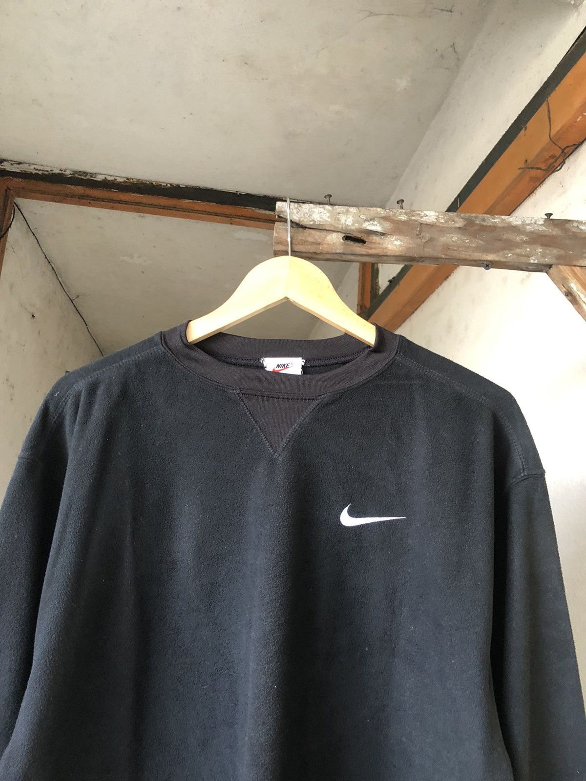 Vintage Vintage Nike 90s Therma Fit Oversized Fleece Long Sleeve Size US S / EU 44-46 / 1 - 6 Thumbnail