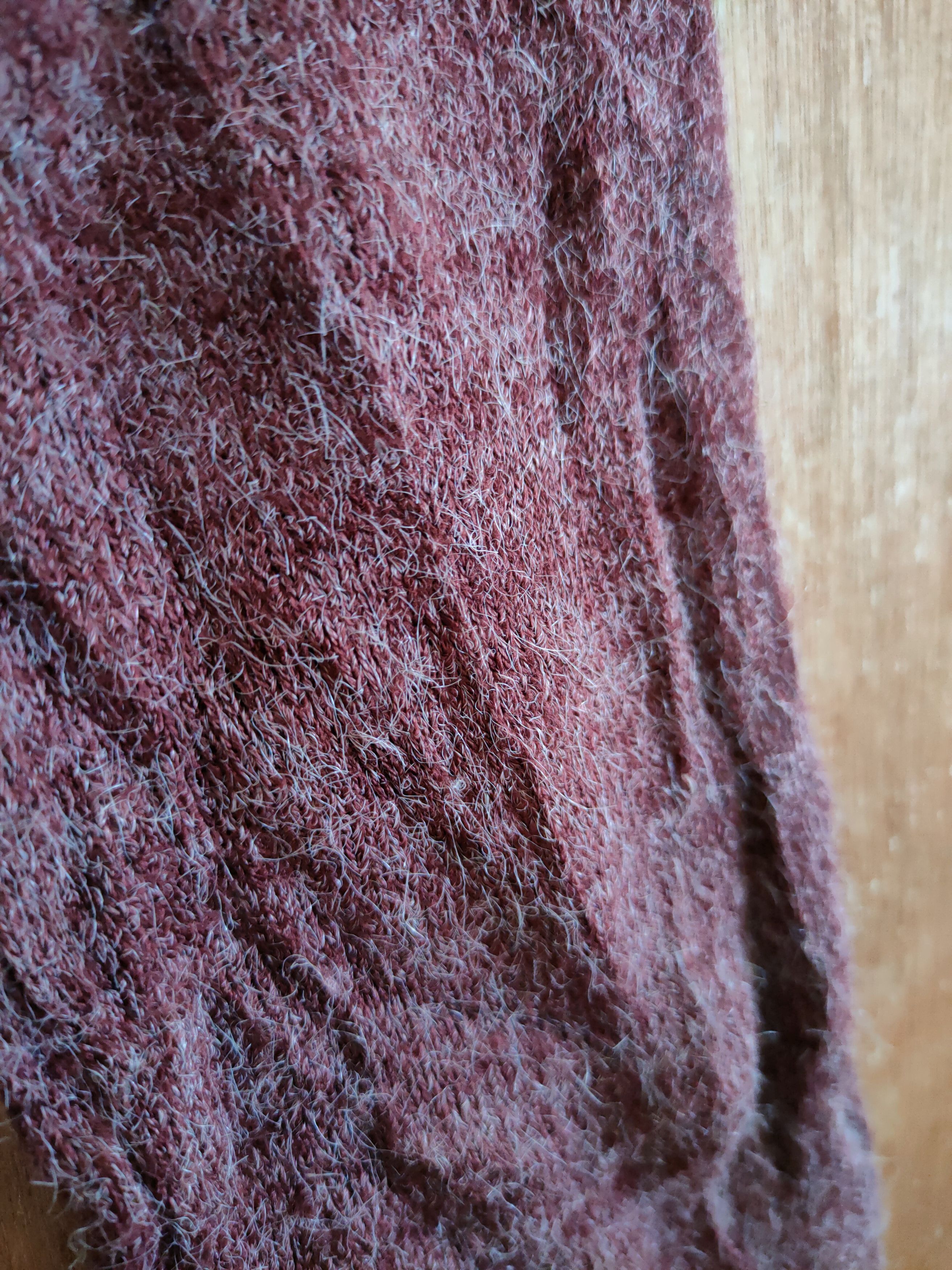 Homespun Knitwear × Japanese Brand Respect All mohair cardigan japan vintage #46-591 Size US S / EU 44-46 / 1 - 7 Thumbnail
