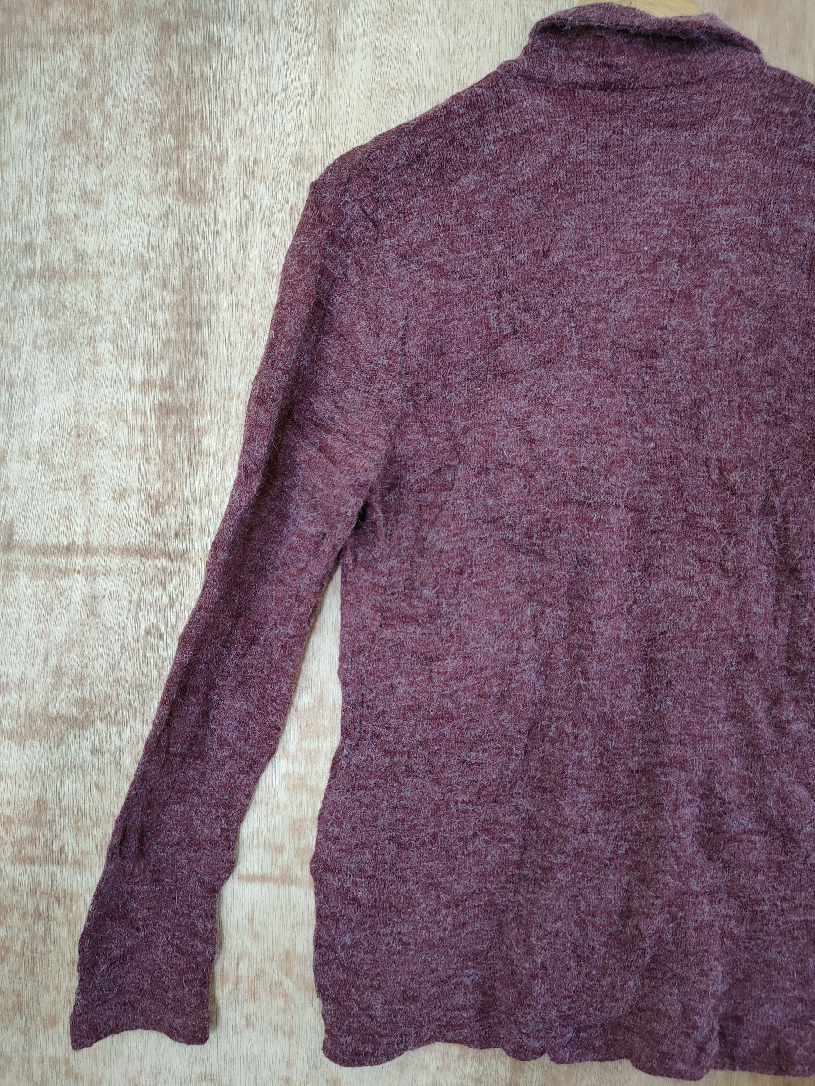Homespun Knitwear × Japanese Brand Respect All mohair cardigan japan vintage #46-591 Size US S / EU 44-46 / 1 - 10 Thumbnail
