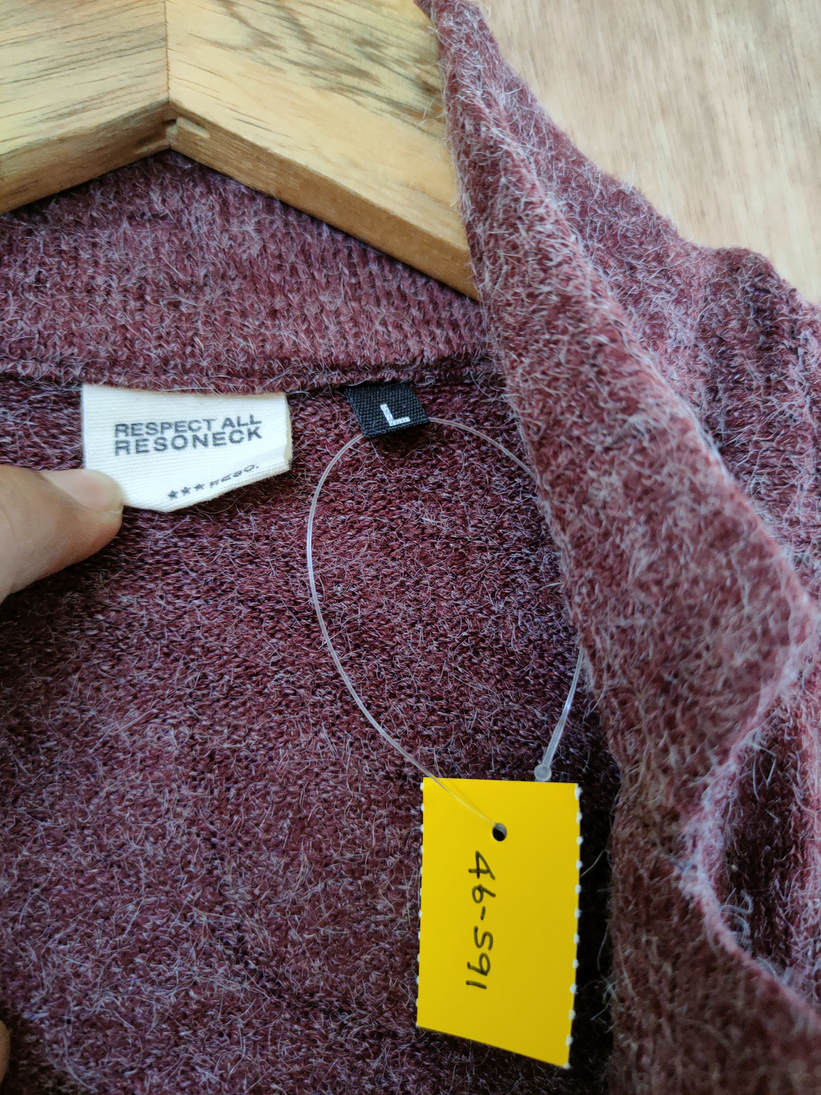 Homespun Knitwear × Japanese Brand Respect All mohair cardigan japan vintage #46-591 Size US S / EU 44-46 / 1 - 4 Thumbnail