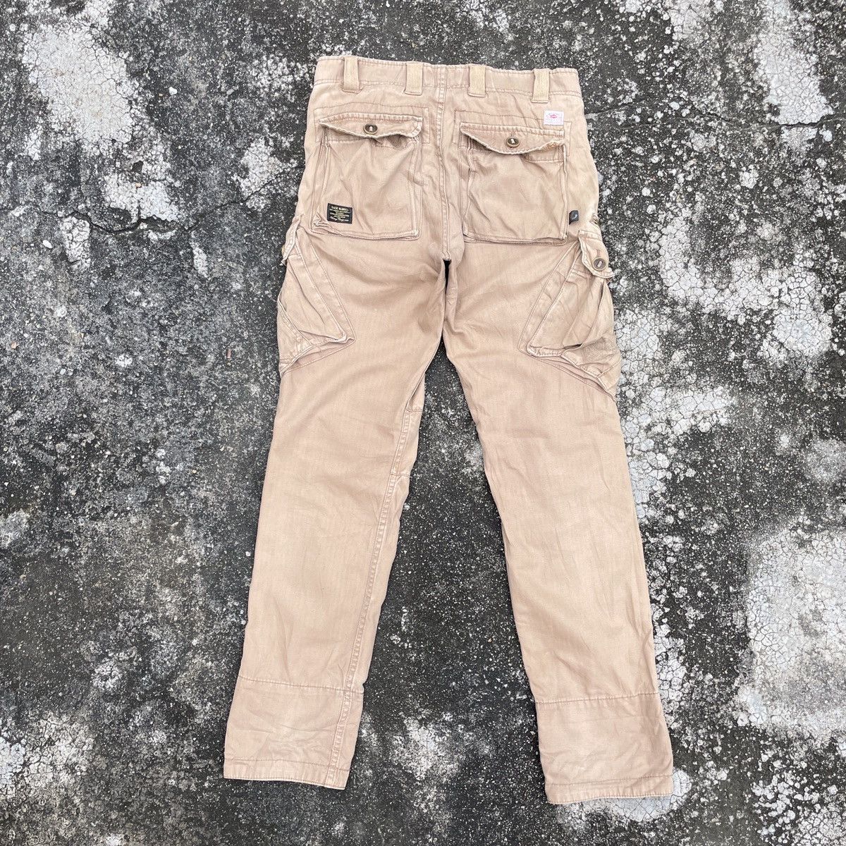 Japanese Brand Vintage Back Number Distressed Tactical Cargo Pants Size US 32 / EU 48 - 7 Thumbnail