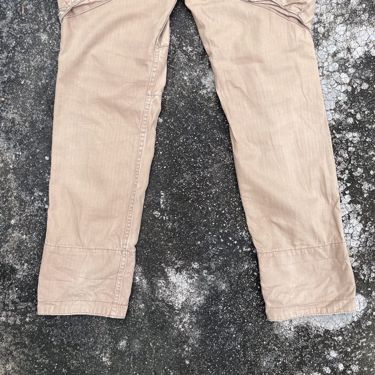 Japanese Brand Vintage Back Number Distressed Tactical Cargo Pants Size US 32 / EU 48 - 10 Thumbnail