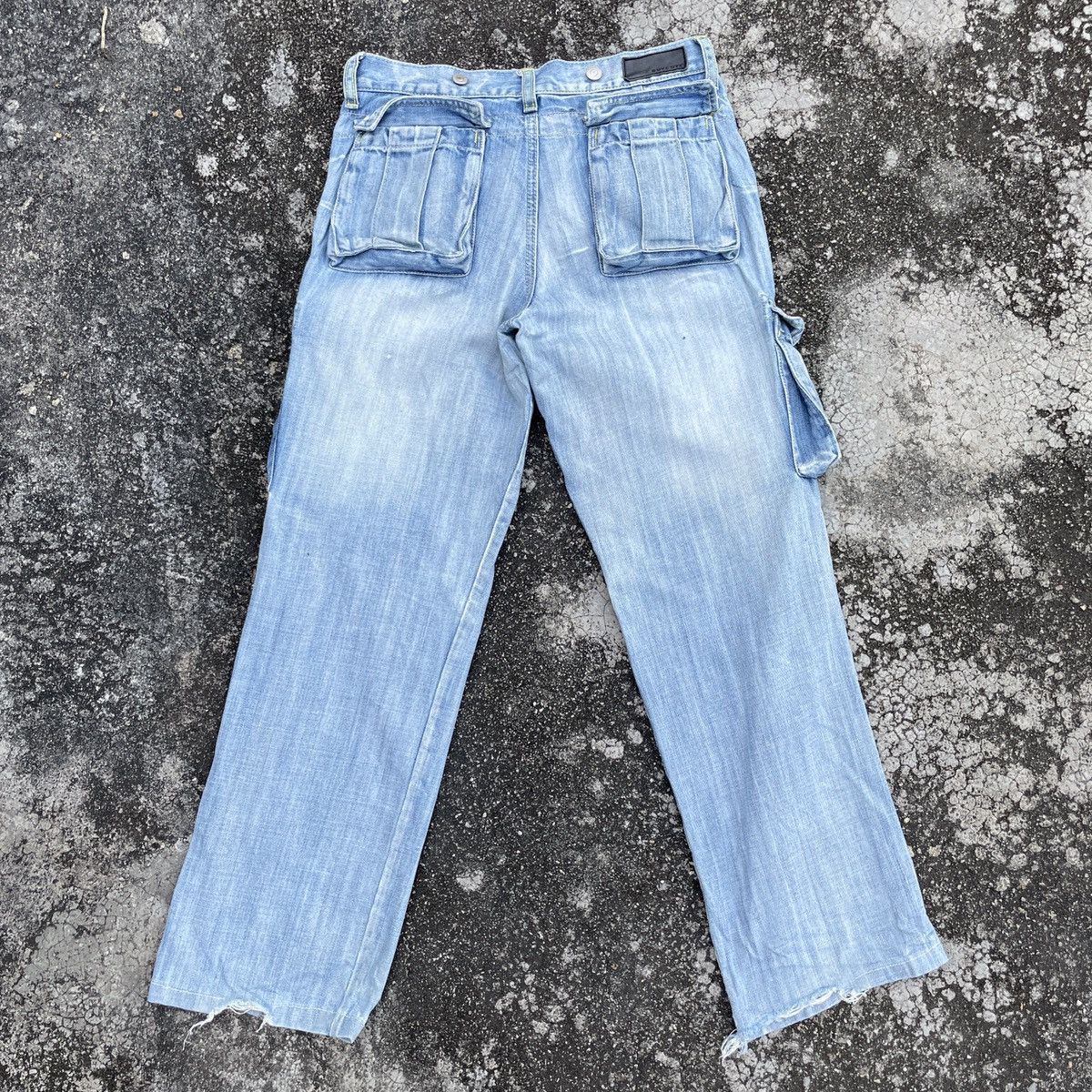 Vintage Boycott Tactical Multipocket Denim Jeans