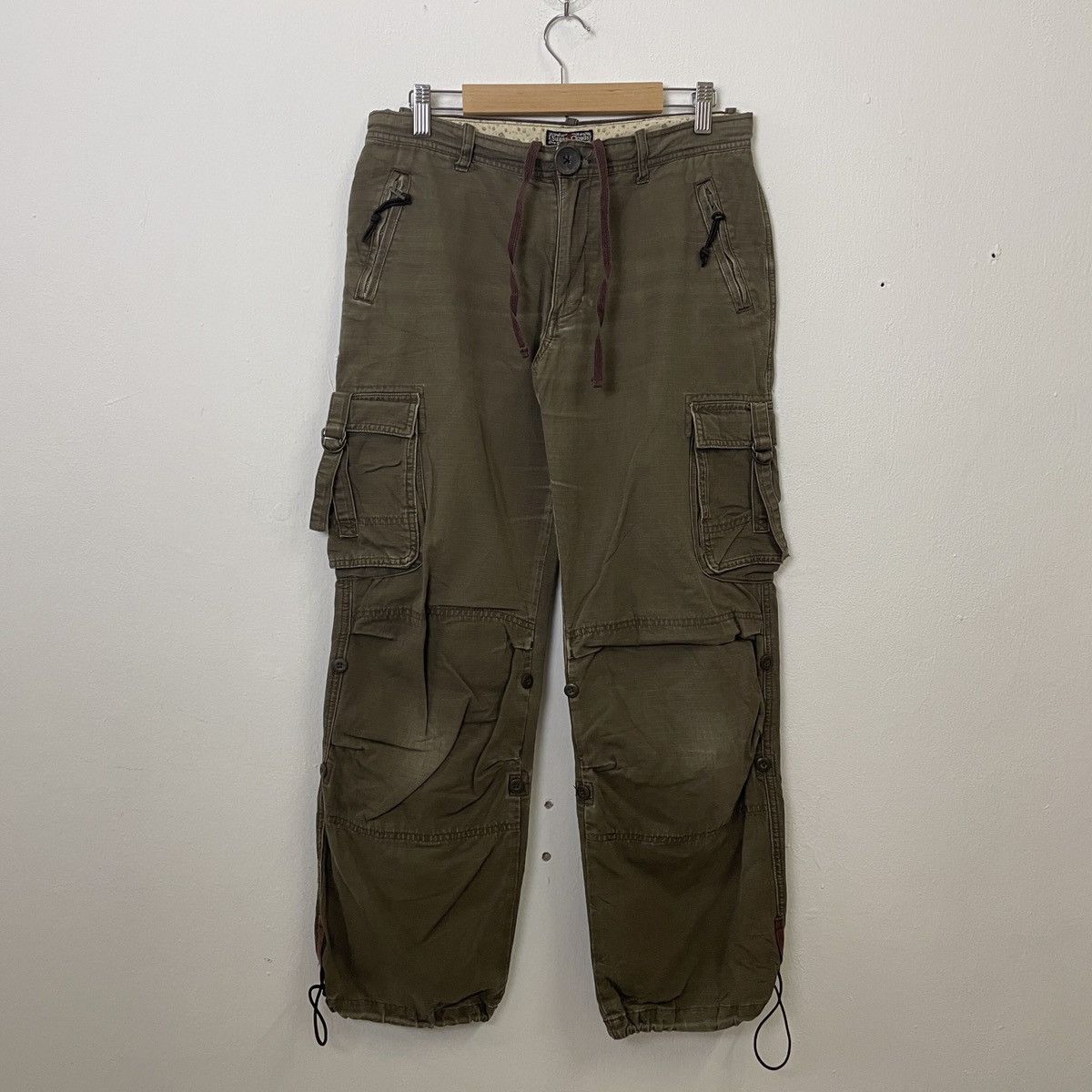 image of Workers Vintage Sunny Clouds Utility Multipocket Tactical Cargo Pant in Green, Men's (Size 31)