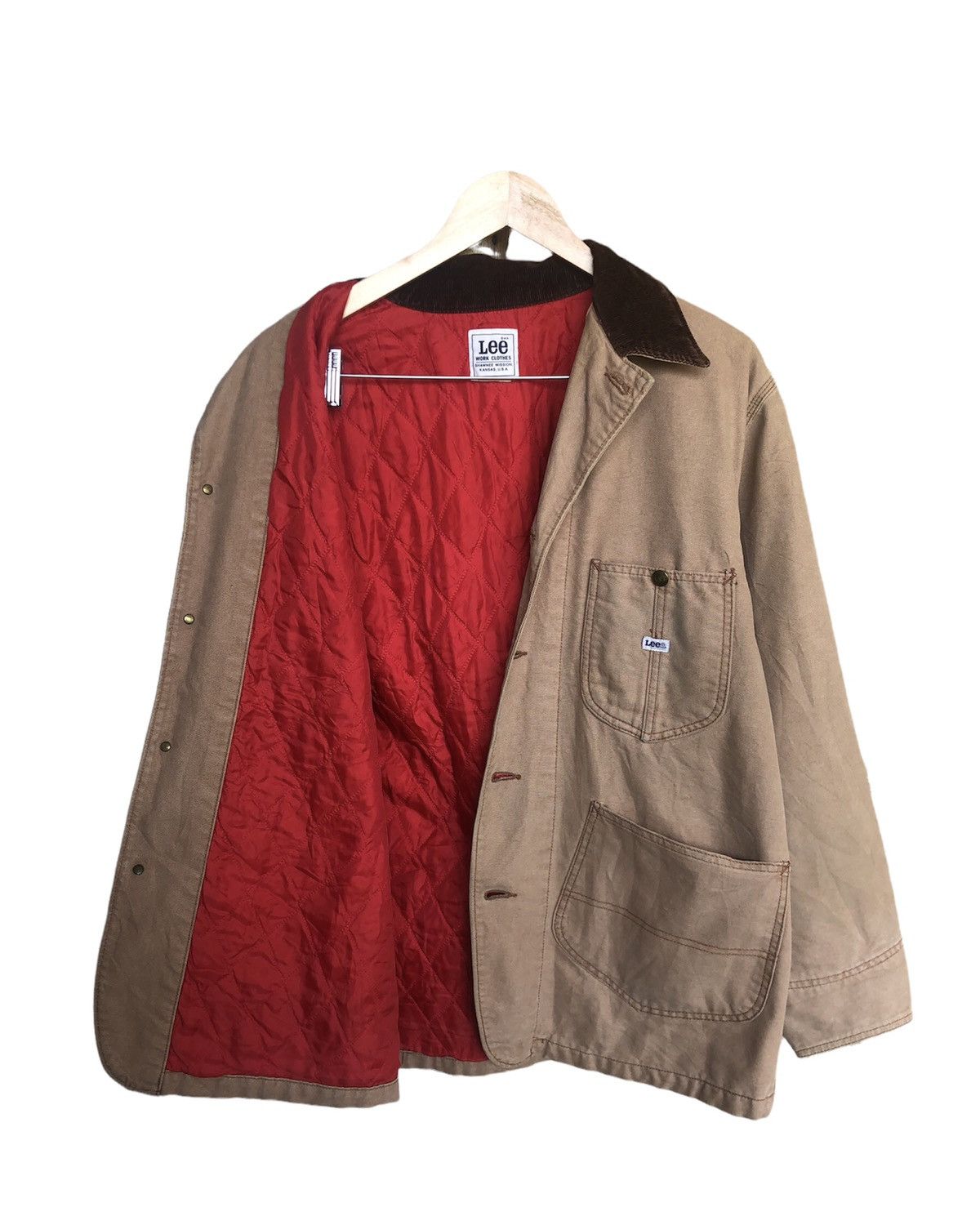 Lee Vintage Lee Detroit Michigan Hunting Jackets Like Carhartt Size US XXL / EU 58 / 5 - 2 Thumbnail