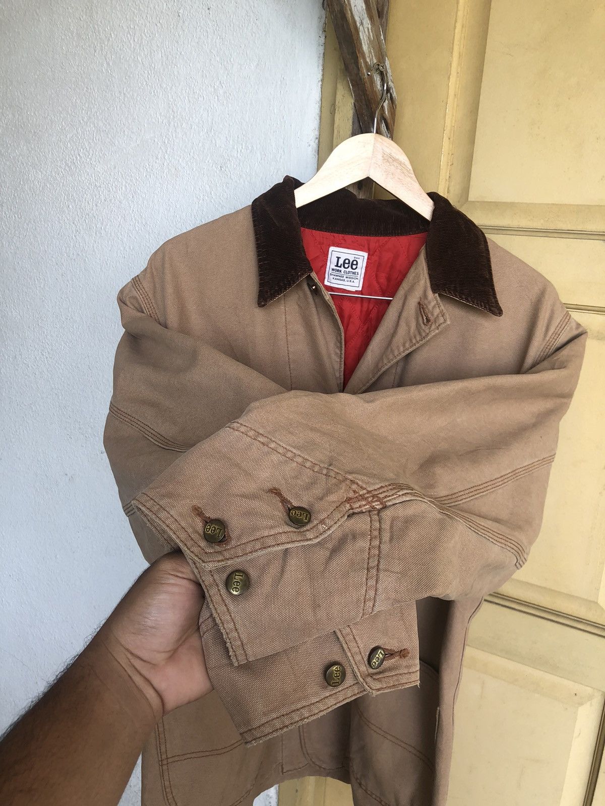 Lee Vintage Lee Detroit Michigan Hunting Jackets Like Carhartt Size US XXL / EU 58 / 5 - 7 Thumbnail