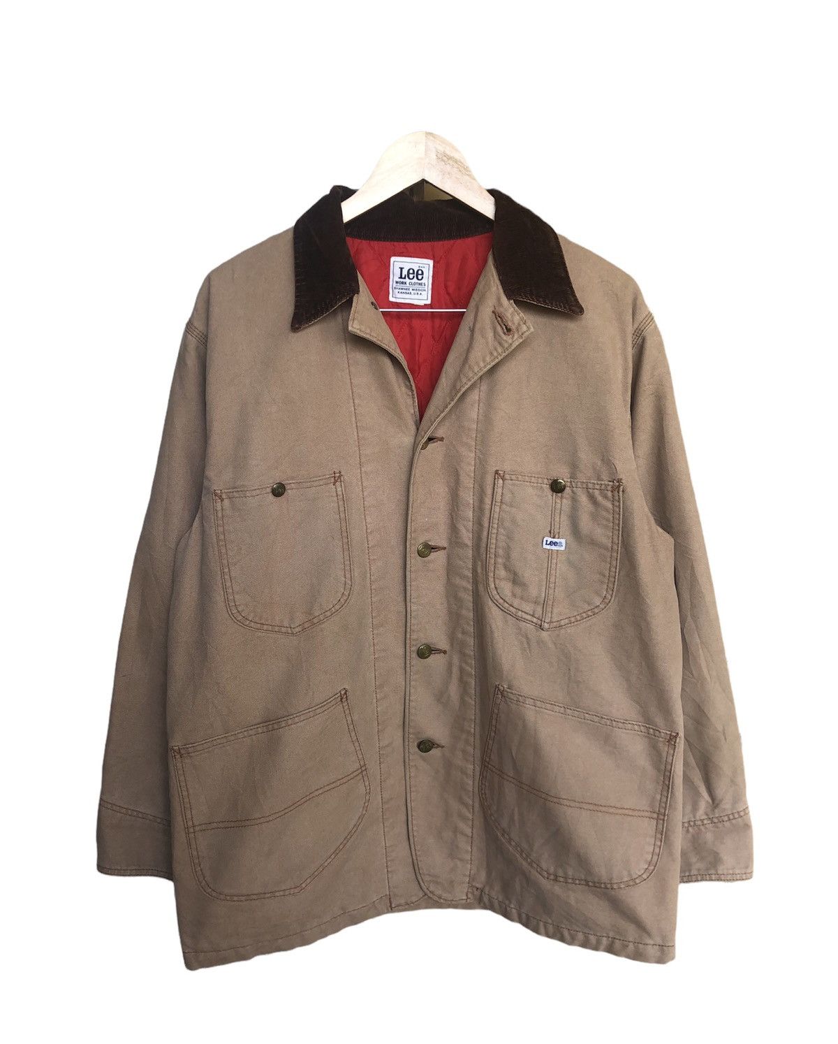Lee Vintage Lee Detroit Michigan Hunting Jackets Like Carhartt Size US XXL / EU 58 / 5 - 1 Thumbnail