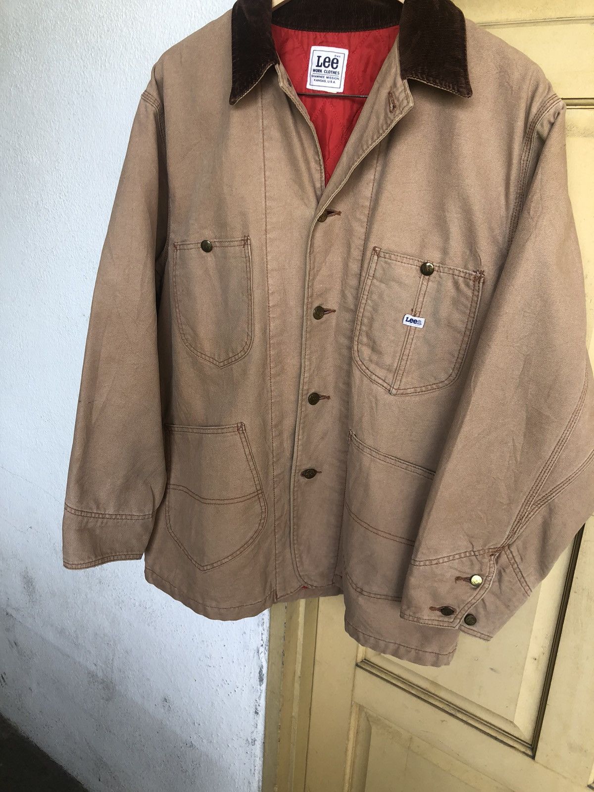 Lee Vintage Lee Detroit Michigan Hunting Jackets Like Carhartt Size US XXL / EU 58 / 5 - 9 Thumbnail