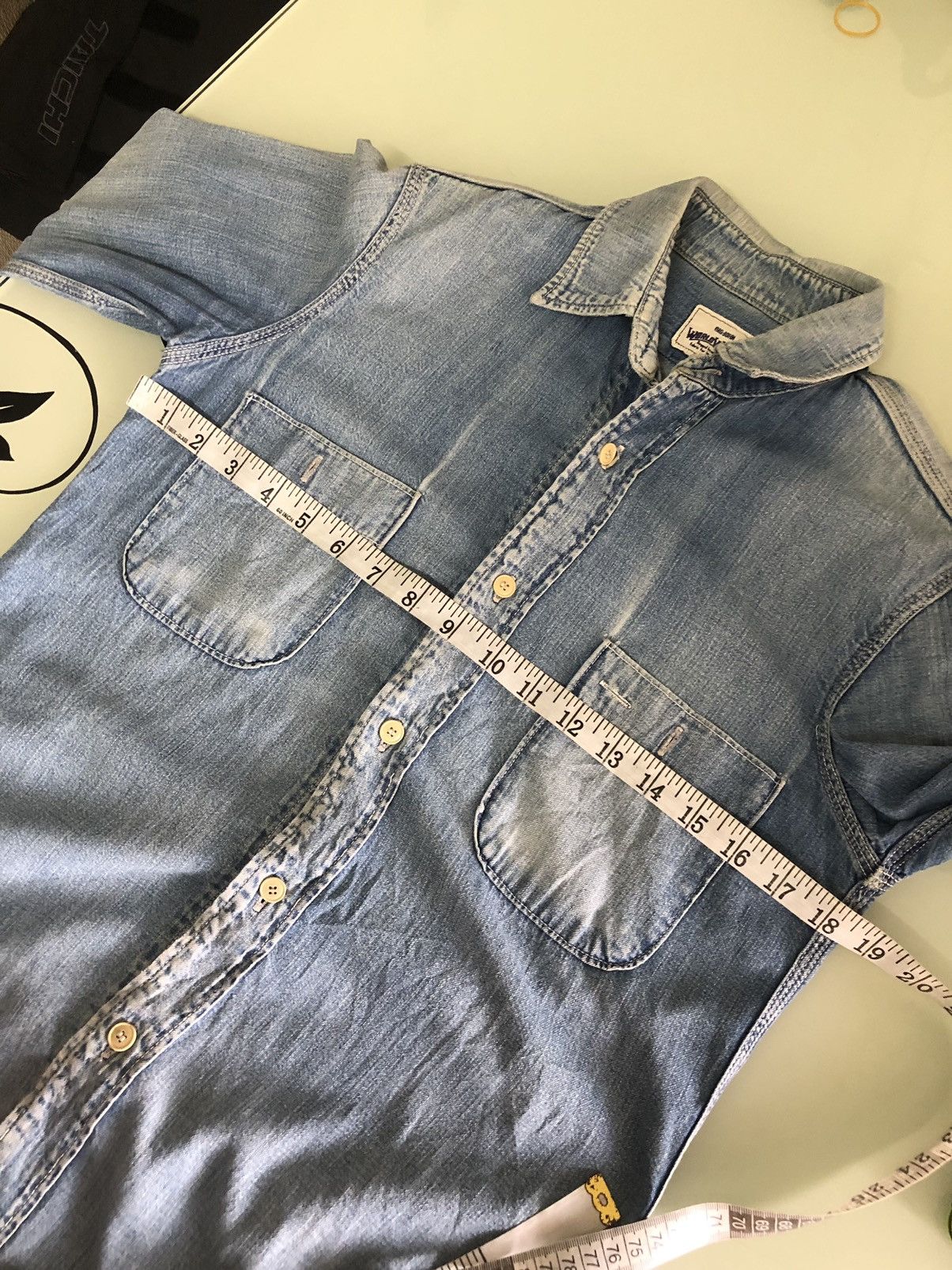 Vintage Vtg Big John x Fender Musical Instruments Distressed Shirt Size US XS / EU 42 / 0 - 17 Thumbnail
