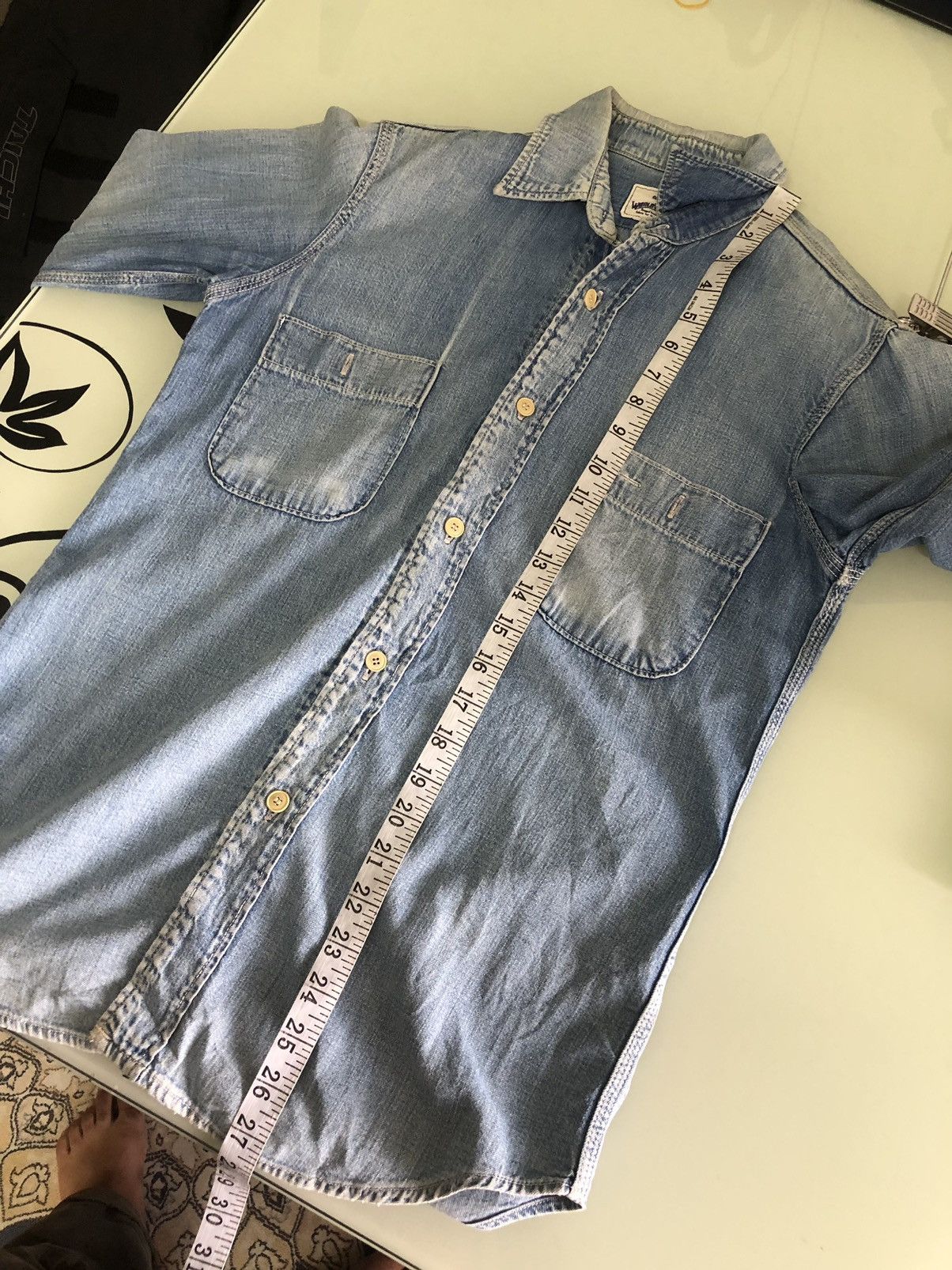 Vintage Vtg Big John x Fender Musical Instruments Distressed Shirt Size US XS / EU 42 / 0 - 18 Thumbnail