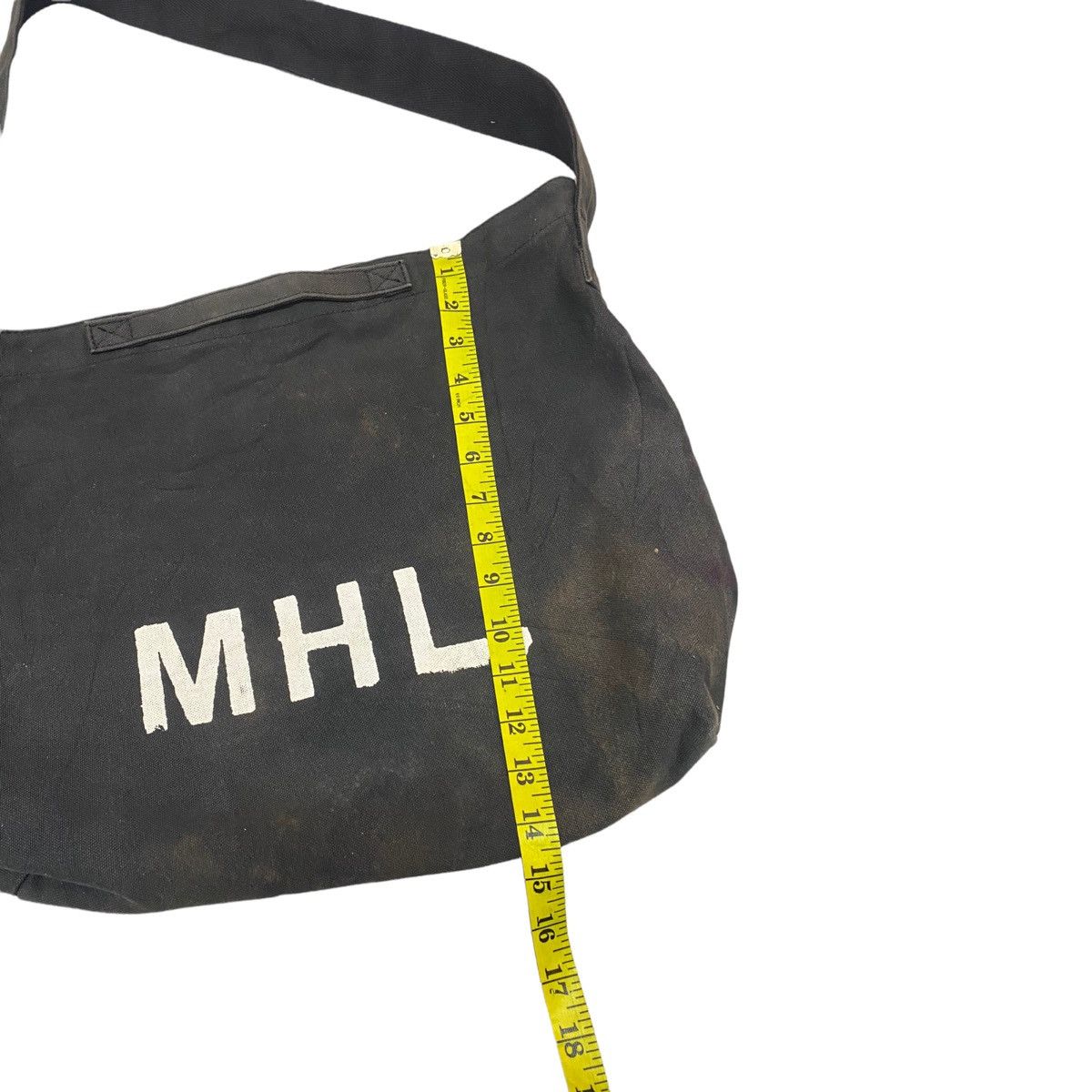 Margaret Howell 🔥MARGARET HOWELL MHL BIG LOGO SHOULDER BAG Size ONE SIZE - 9 Thumbnail