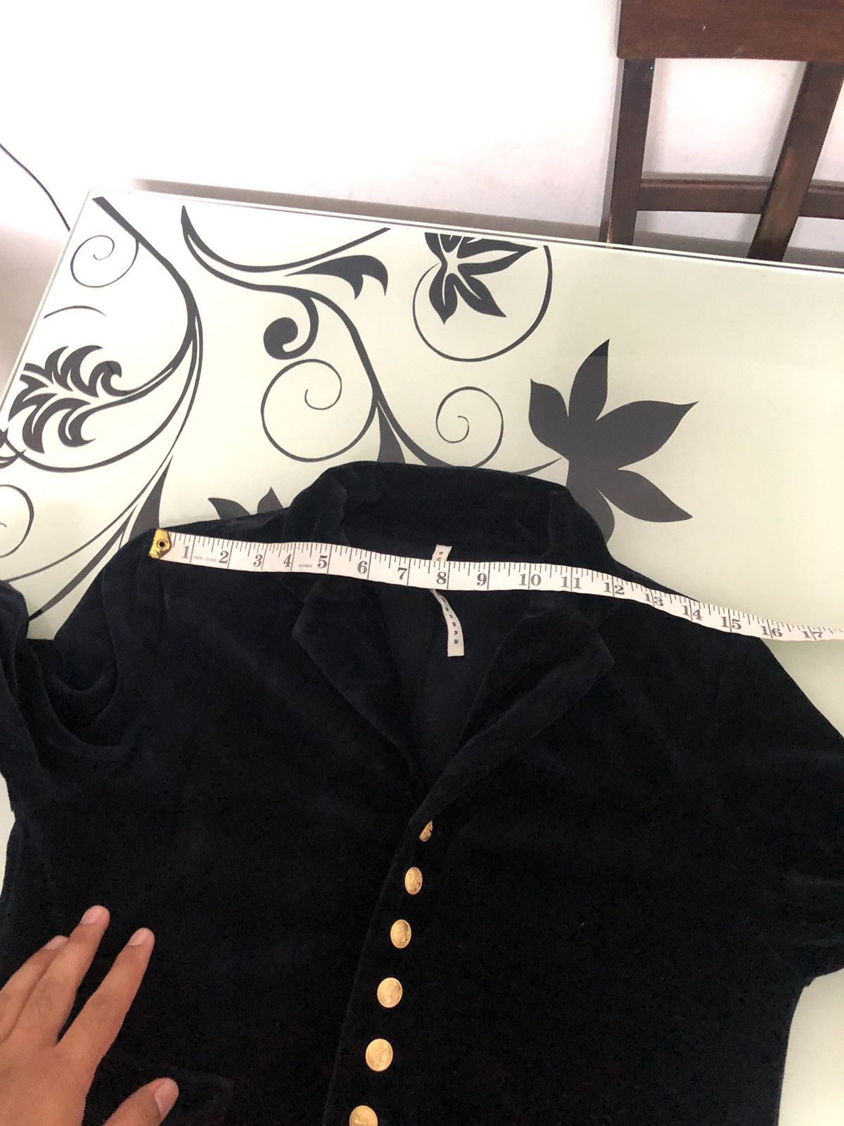 Issey Miyake Sunao Kuwahara by Issey Miyake Velvet Blazer Crop Top Size M / US 6-8 / IT 42-44 - 20 Thumbnail