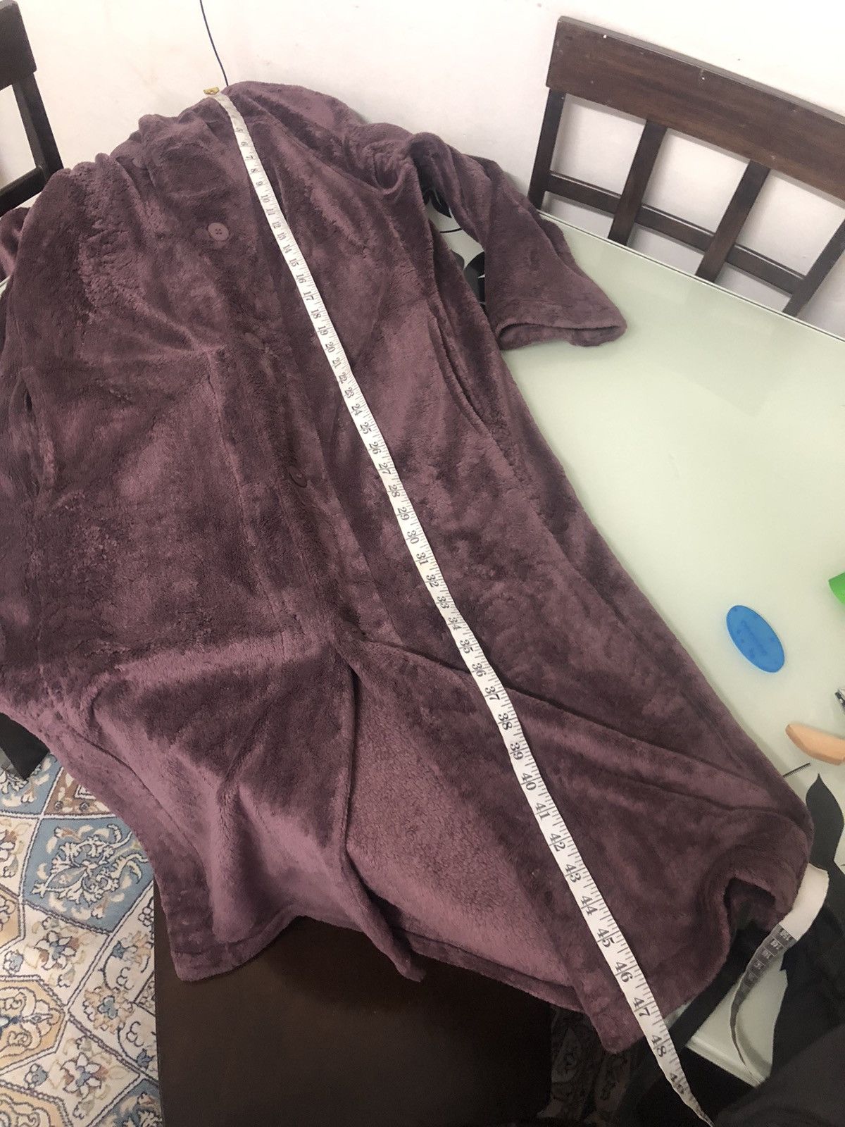 Yohji Yamamoto Vintage Yohji Yamamoto Ys For Living Fleece Long Jacket Size US L / EU 52-54 / 3 - 18 Thumbnail