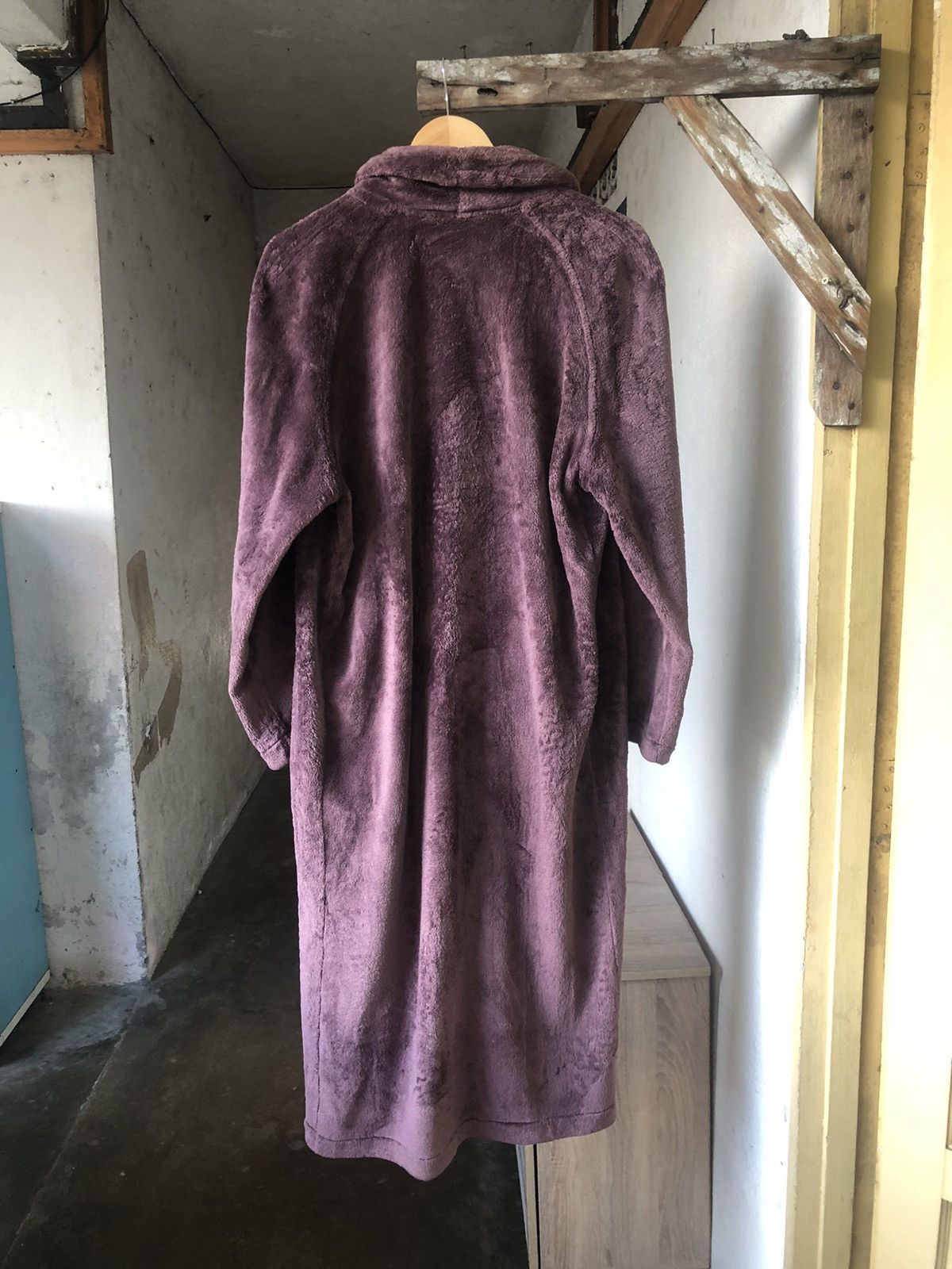 Yohji Yamamoto Vintage Yohji Yamamoto Ys For Living Fleece Long Jacket Size US L / EU 52-54 / 3 - 12 Thumbnail
