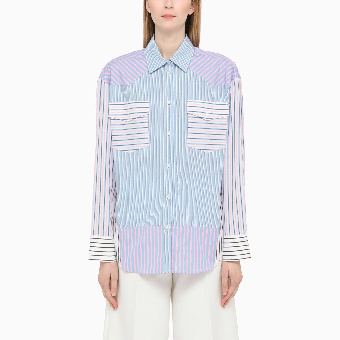 o1d2blof0623 Shirt in Light Blue
