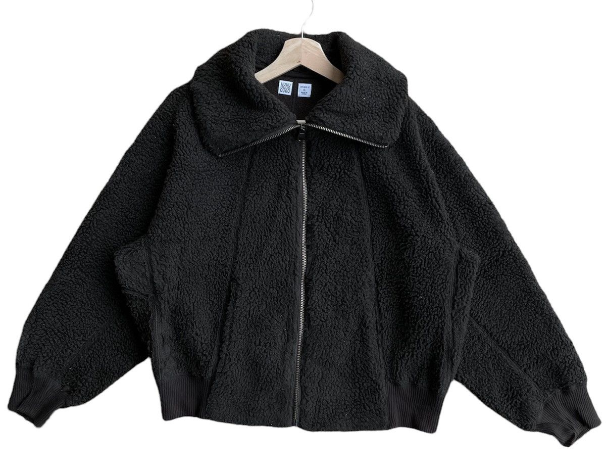 Japanese Brand Uniqlo Lemaire Sherpa Fleece Turtleneck Zip Jacket Size US XL / EU 56 / 4 - 1 Thumbnail