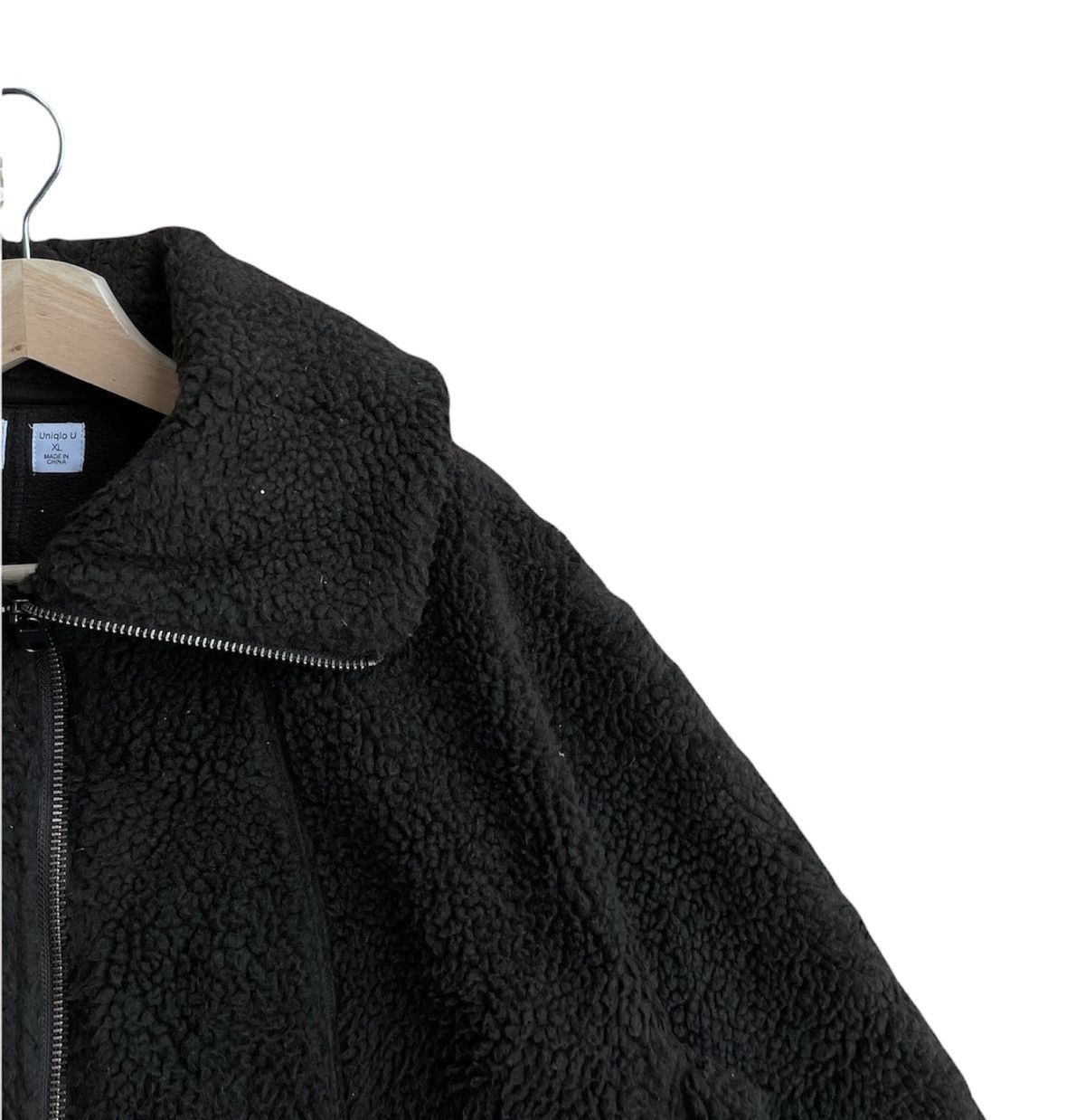 Japanese Brand Uniqlo Lemaire Sherpa Fleece Turtleneck Zip Jacket Size US XL / EU 56 / 4 - 3 Thumbnail