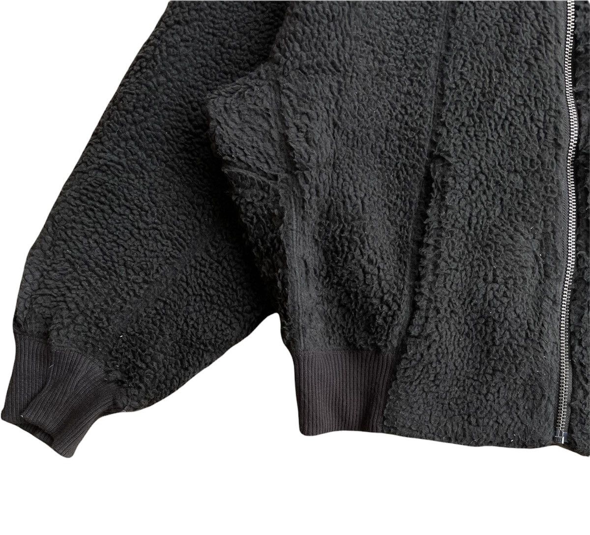 Japanese Brand Uniqlo Lemaire Sherpa Fleece Turtleneck Zip Jacket Size US XL / EU 56 / 4 - 5 Thumbnail