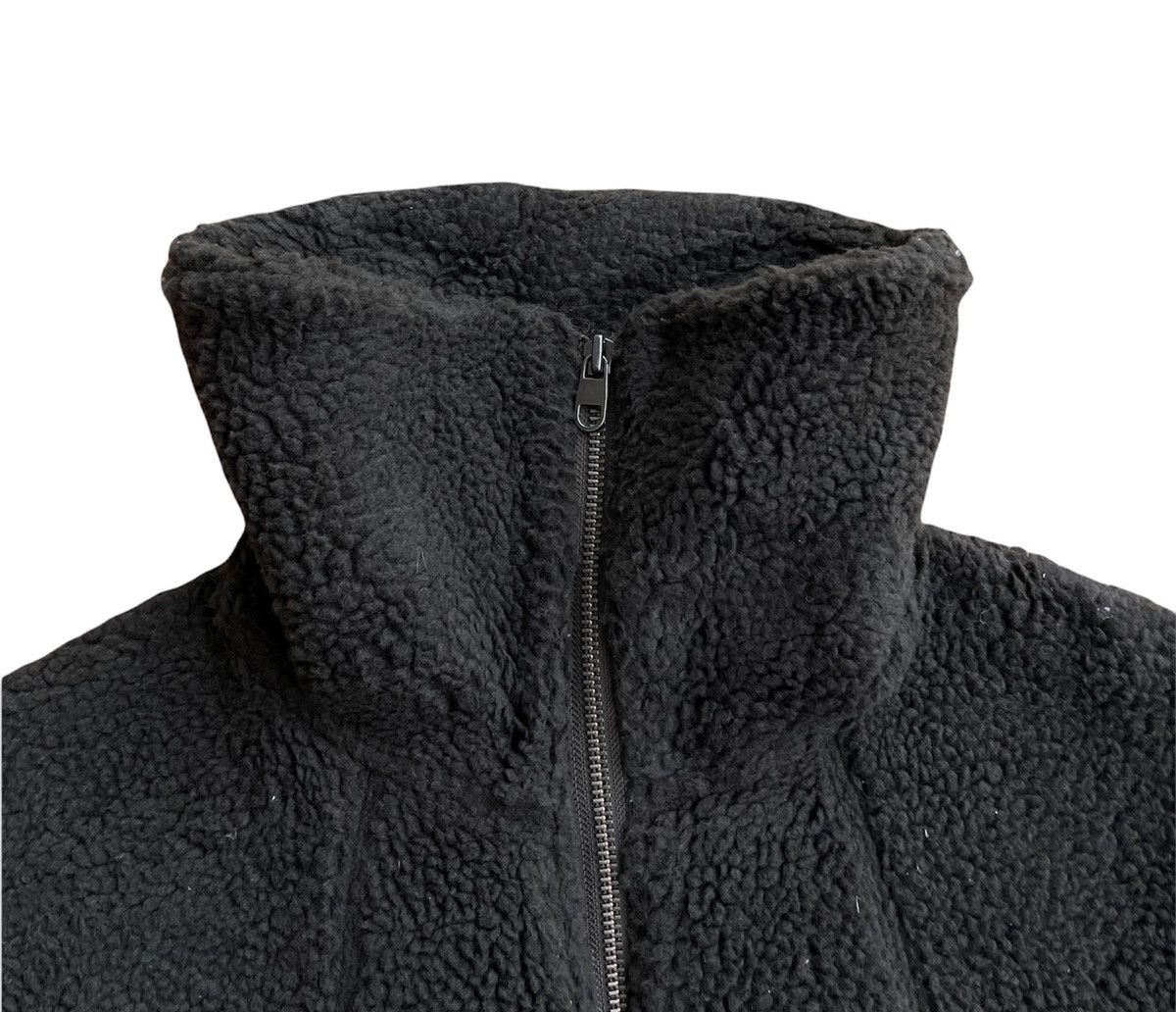 Japanese Brand Uniqlo Lemaire Sherpa Fleece Turtleneck Zip Jacket Size US XL / EU 56 / 4 - 14 Thumbnail