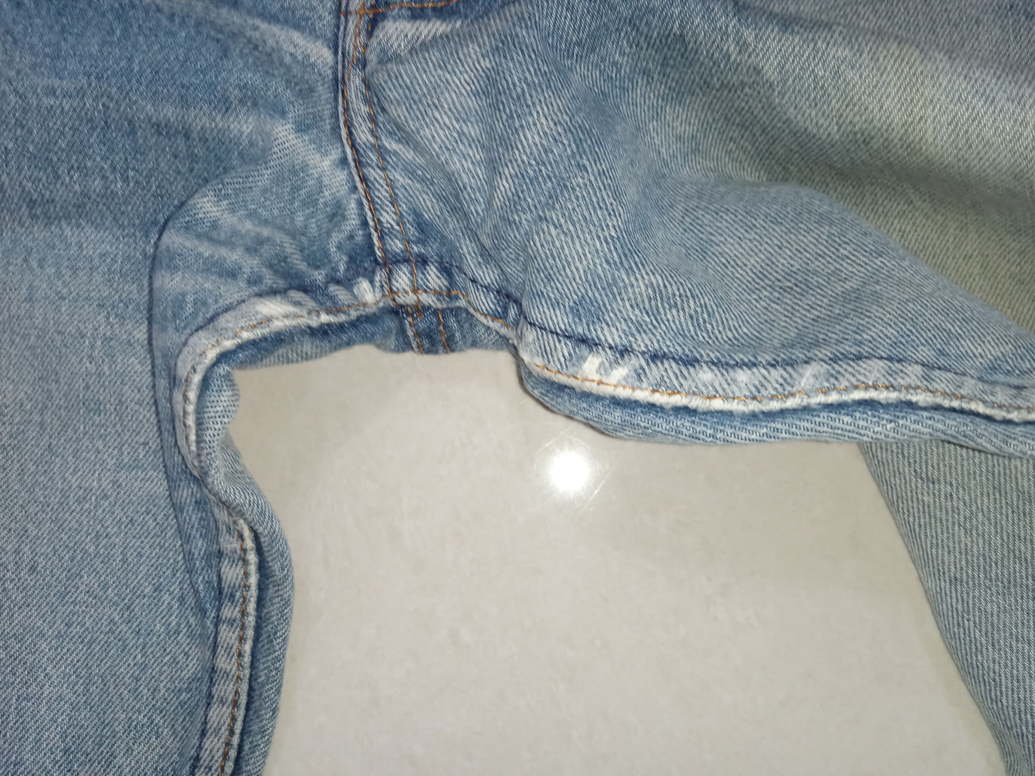 Vintage Vintage Levi's 501 80s Distressed Denim Size US 32 / EU 48 - 5 Thumbnail