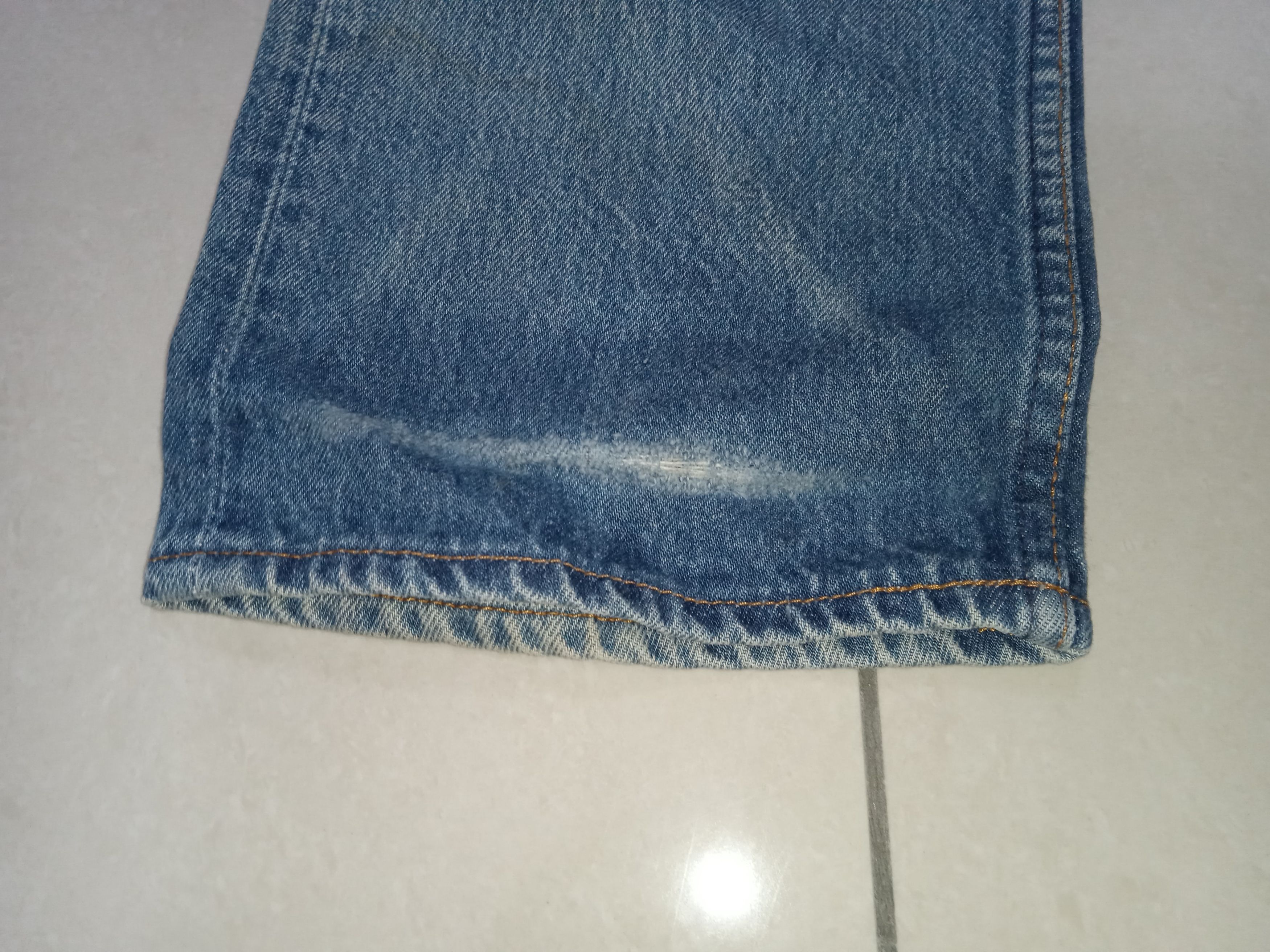 Vintage Vintage Levi's 501 80s Distressed Denim Size US 32 / EU 48 - 7 Thumbnail