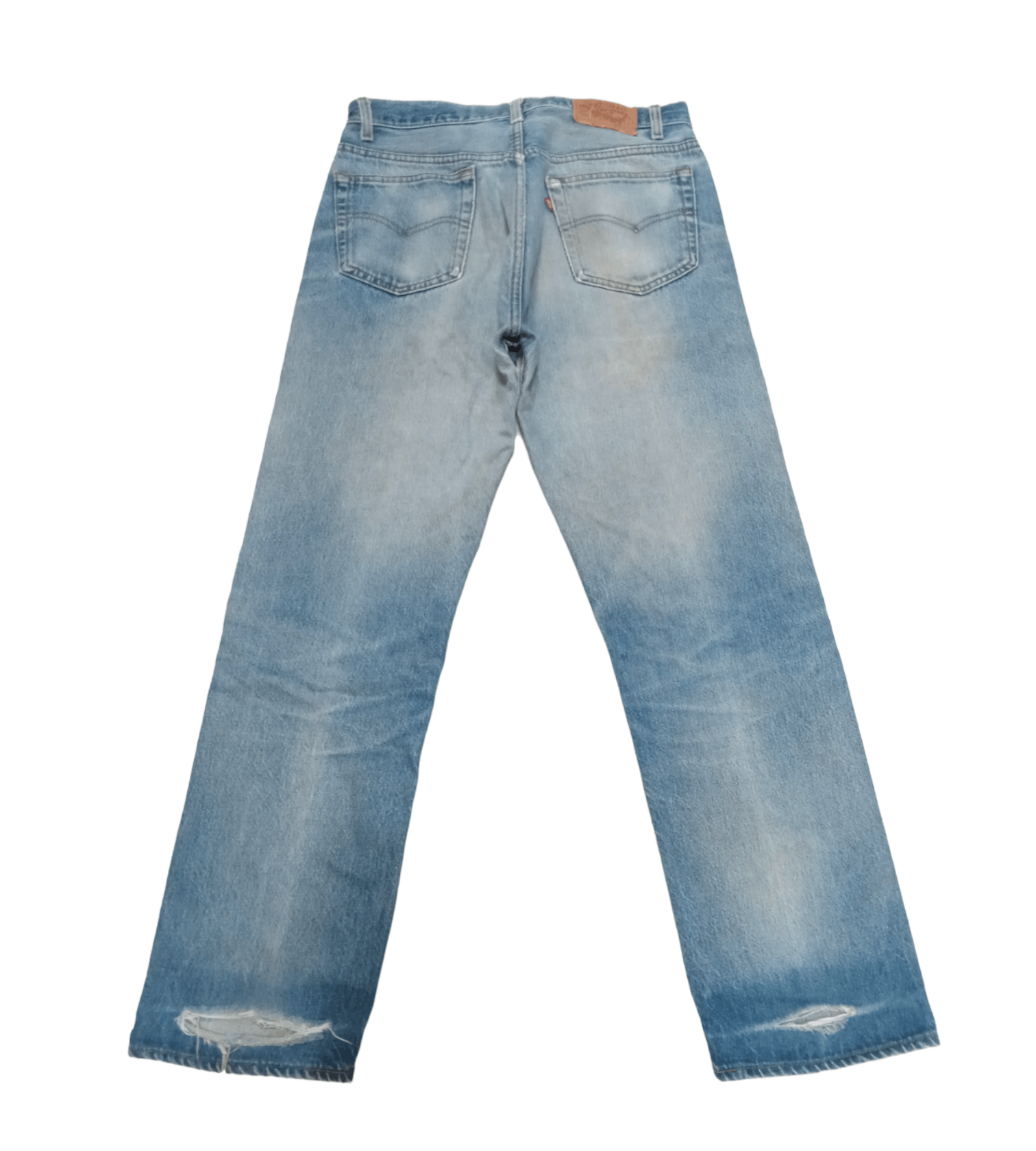 Vintage Vintage Levi's 501 80s Distressed Denim Size US 32 / EU 48 - 2 Thumbnail